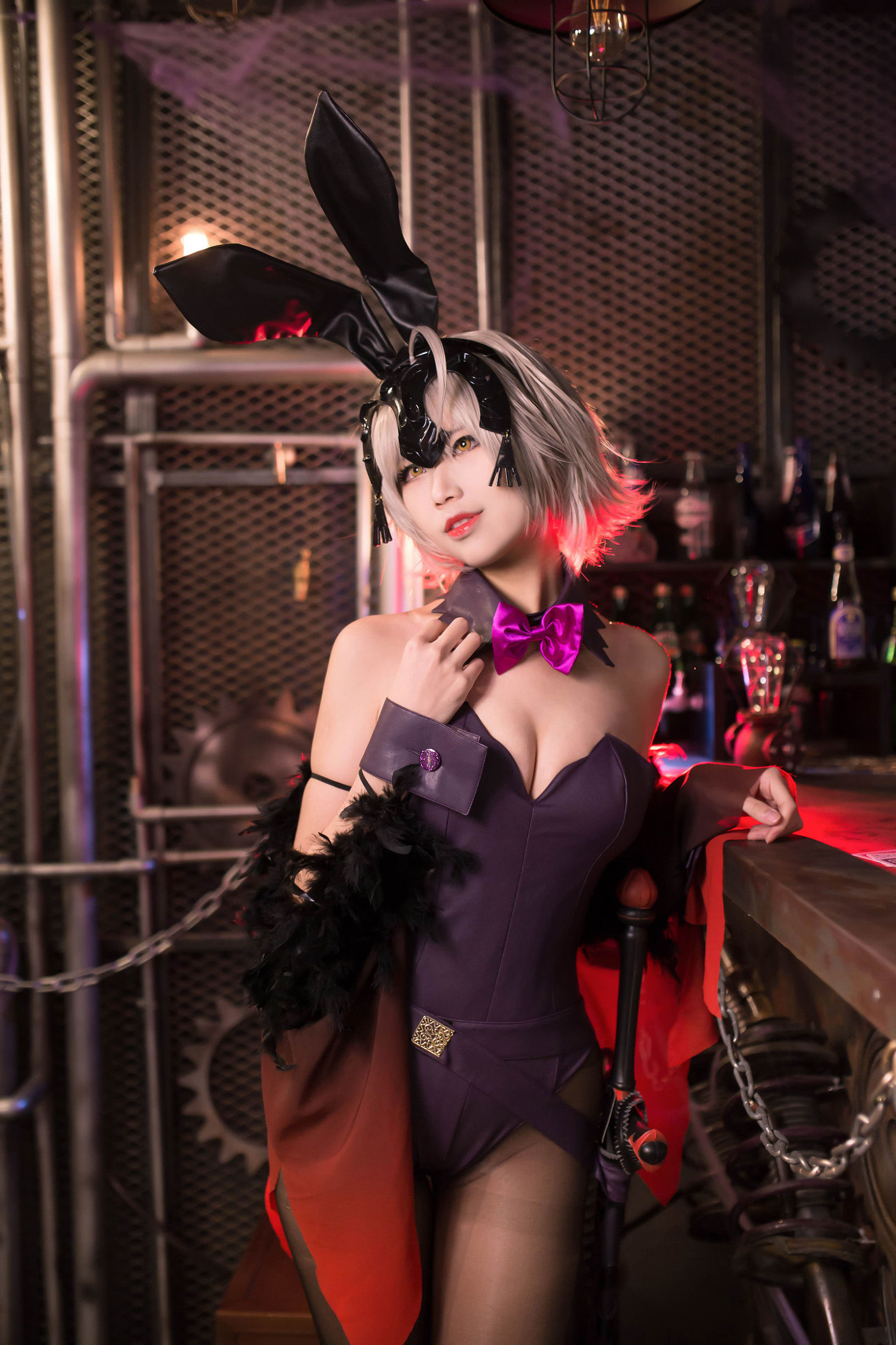 Cosplay寫真] Coser萱-KaYa - 黑贞 兔女郎