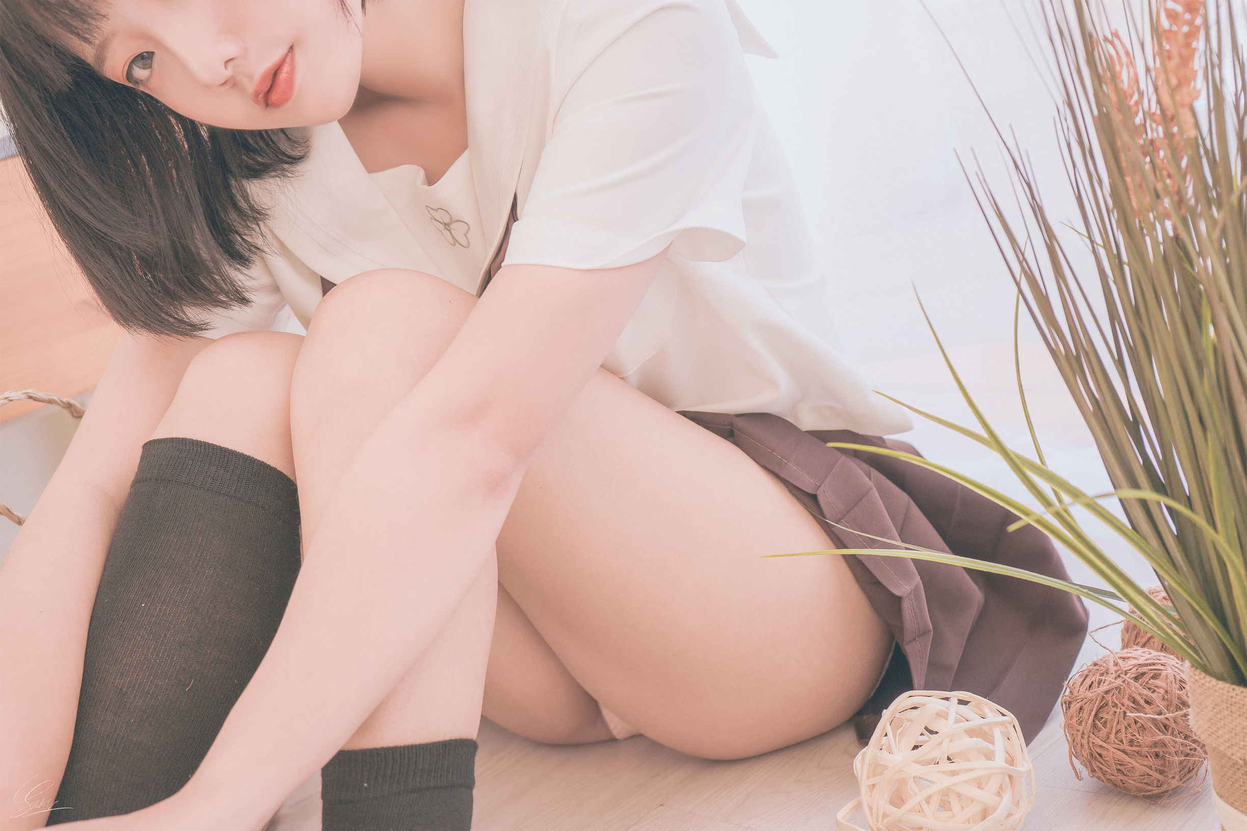Cosplay Photo] Messie Huang - Birthday School Uniform
