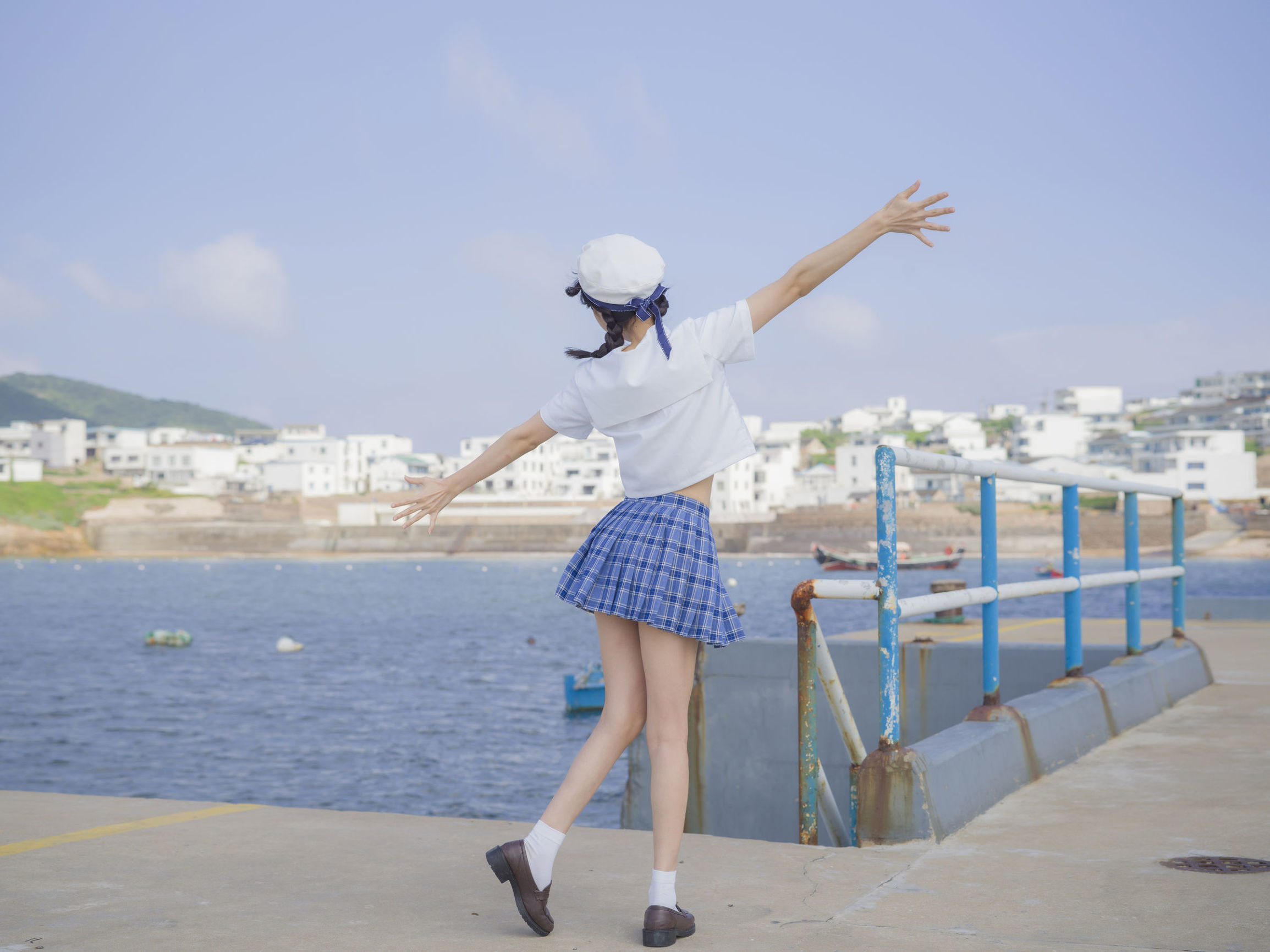 [Cosplay寫真] NAGISA魔物喵 - 海風與少女