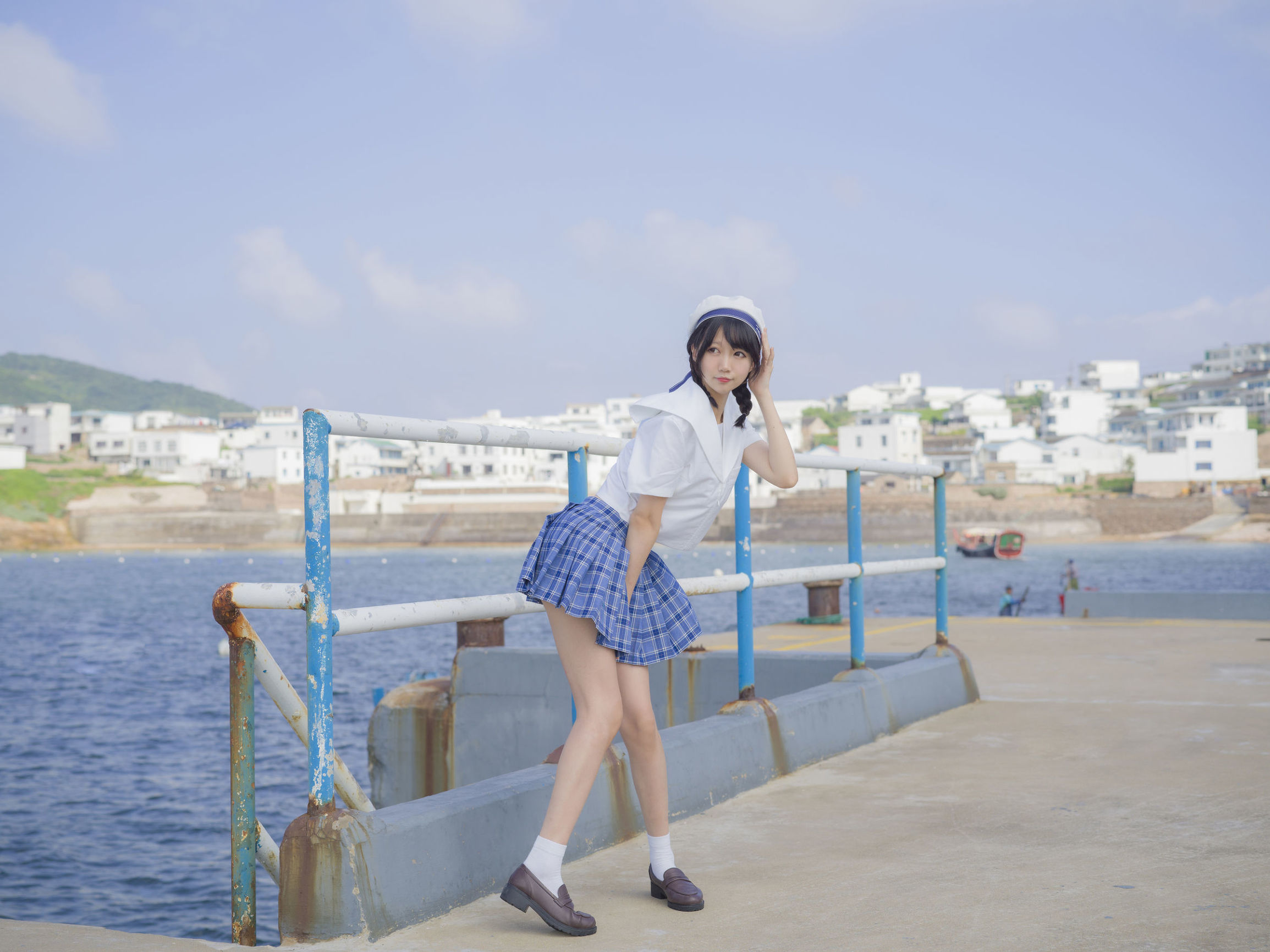 [Cosplay寫真] NAGISA魔物喵 - 海風與少女
