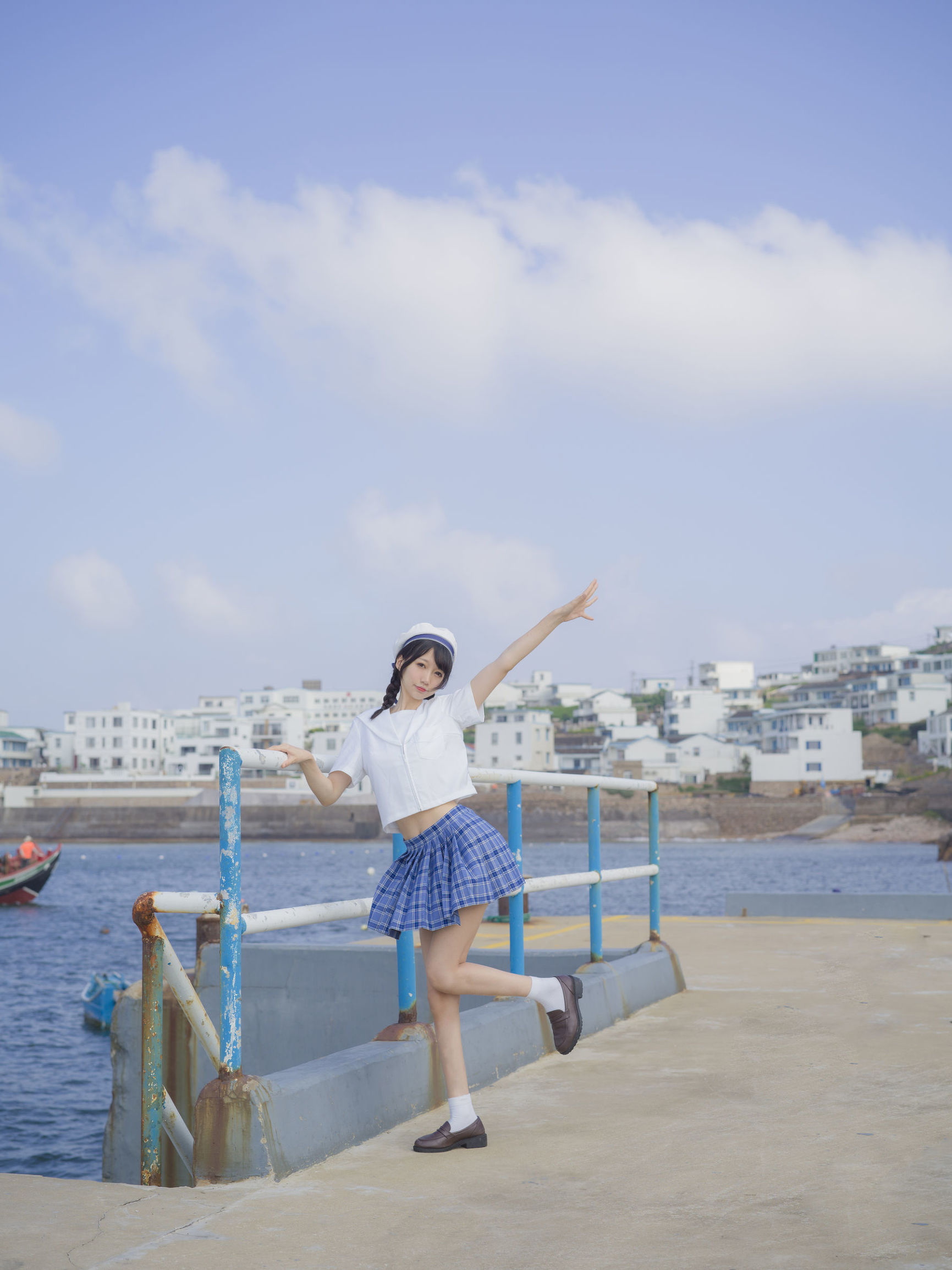 [Cosplay寫真] NAGISA魔物喵 - 海風與少女