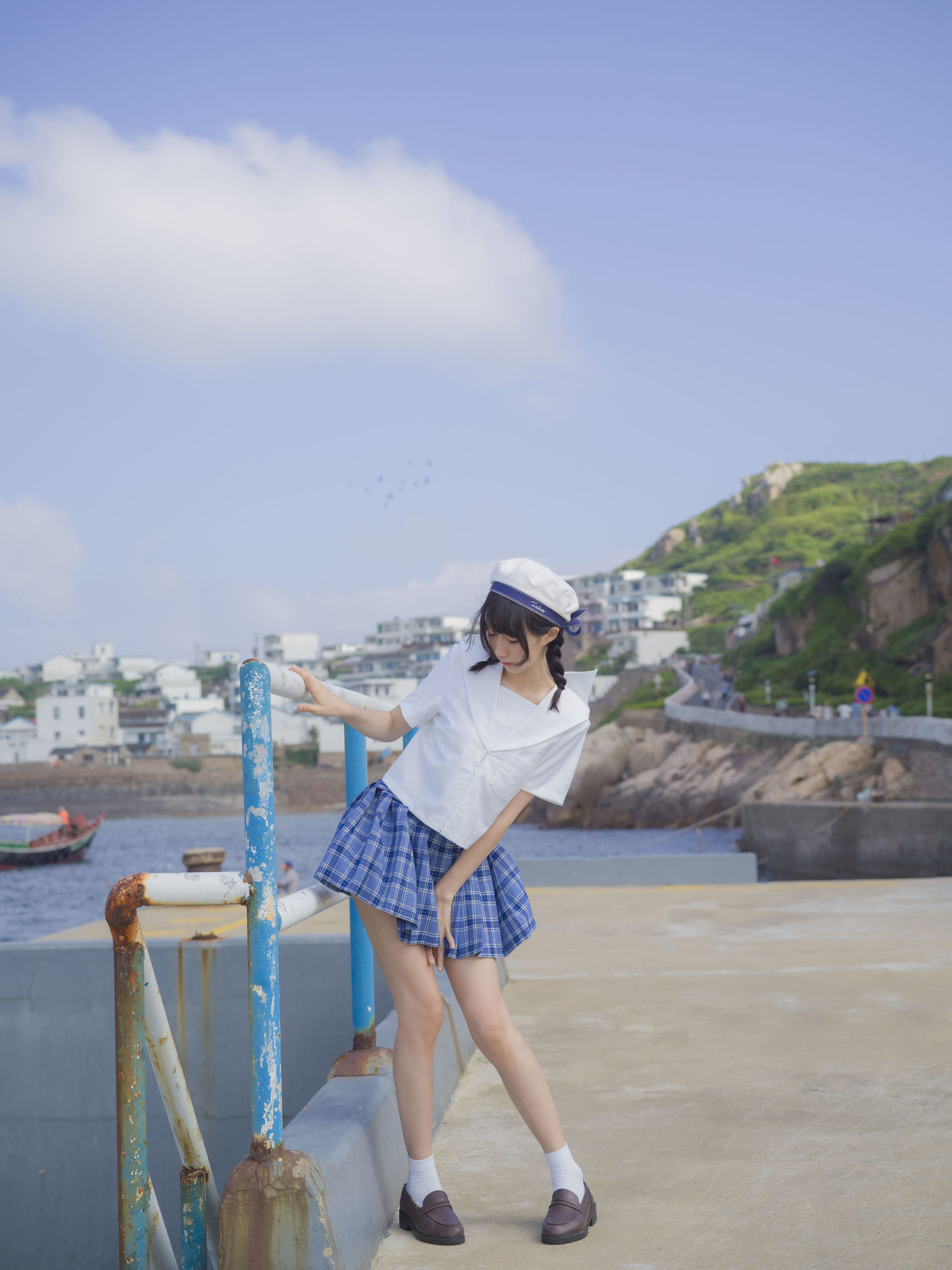 [Cosplay寫真] NAGISA魔物喵 - 海風與少女