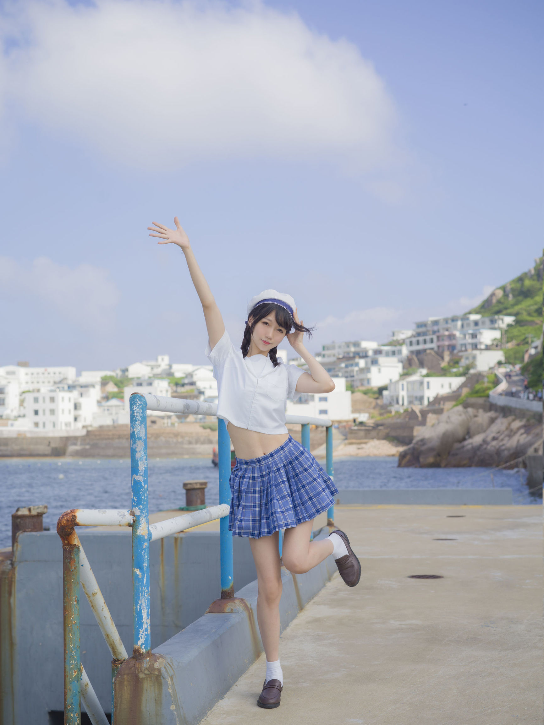 [Cosplay寫真] NAGISA魔物喵 - 海風與少女
