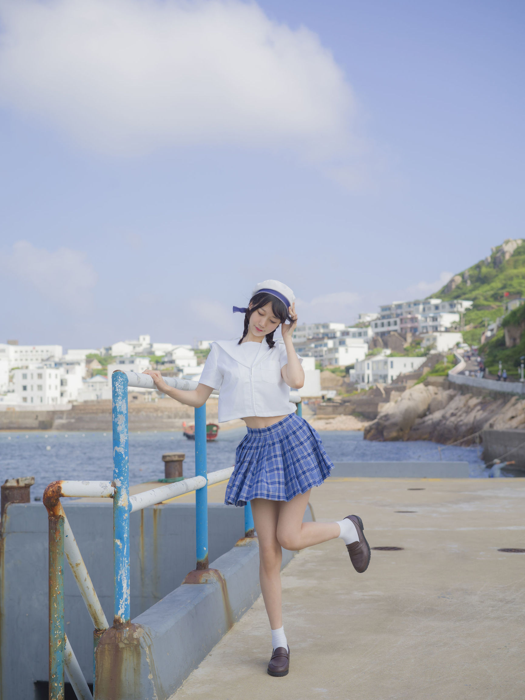 [Cosplay寫真] NAGISA魔物喵 - 海風與少女