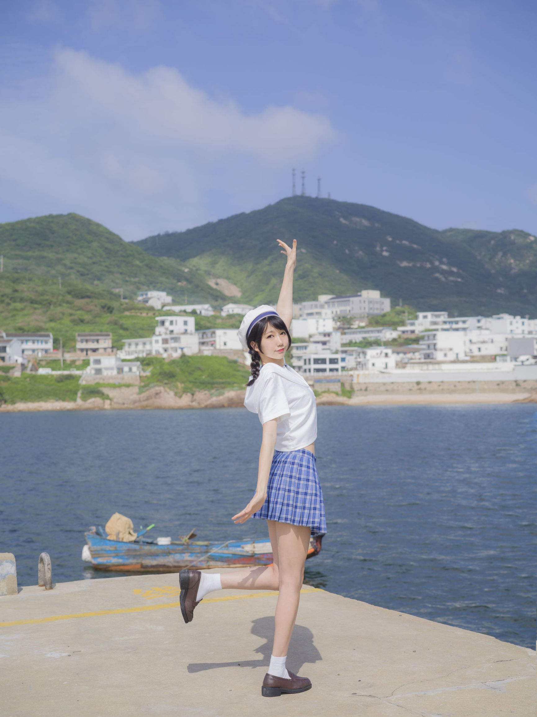 [Cosplay寫真] NAGISA魔物喵 - 海風與少女