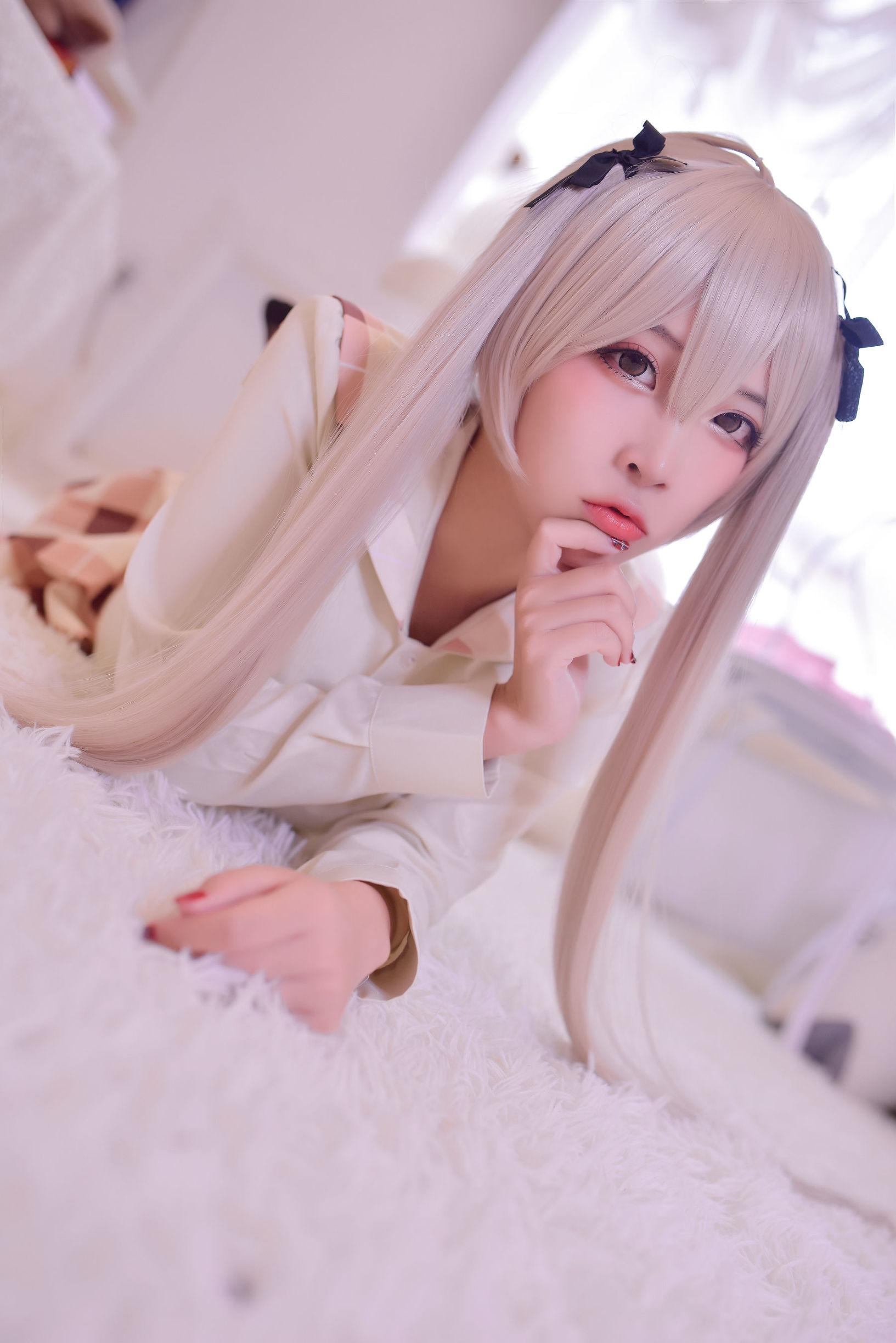 Cosplay寫真] 人氣Coser二佐Nisa - 穹妹校服