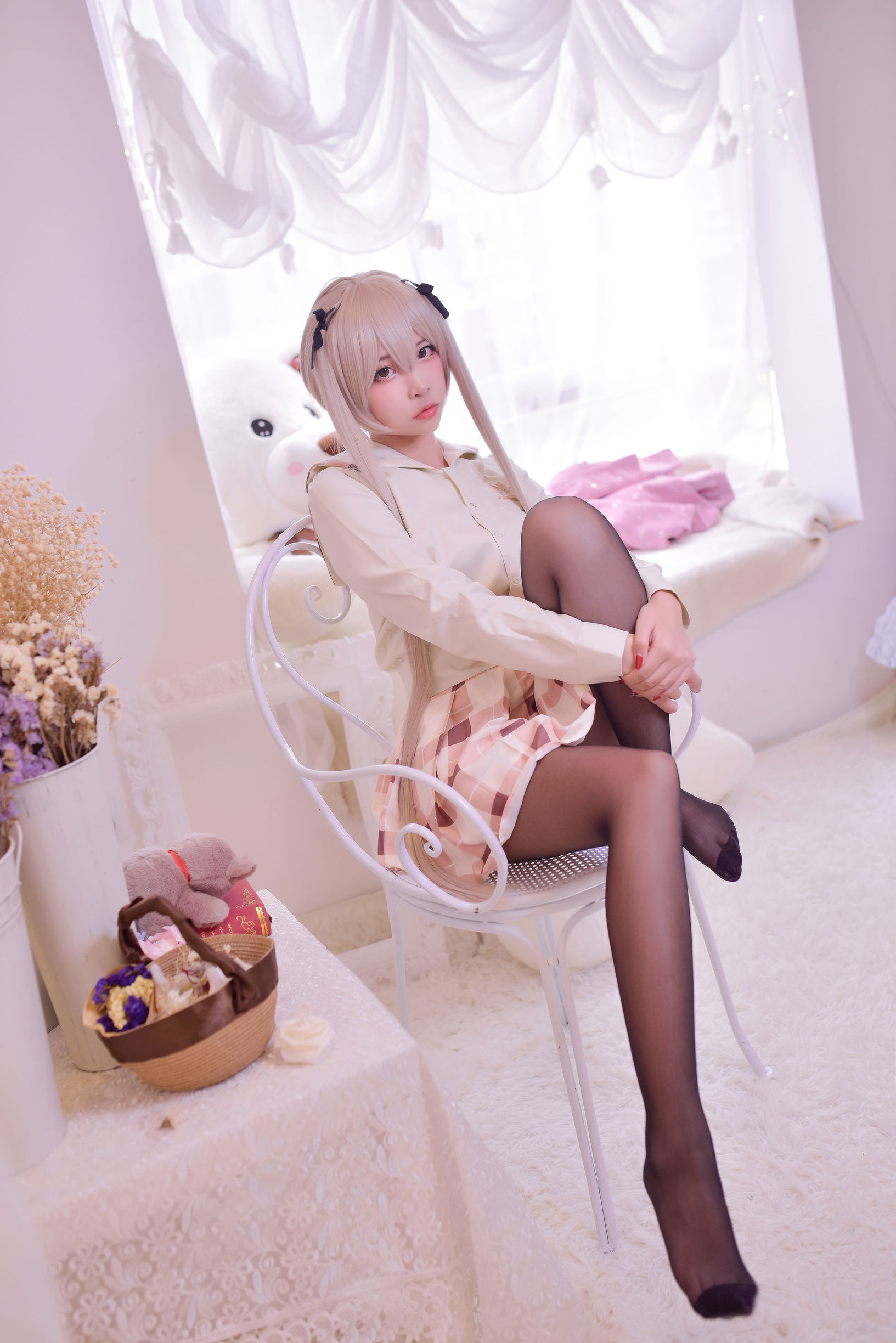 Cosplay寫真] 人氣Coser二佐Nisa - 穹妹校服