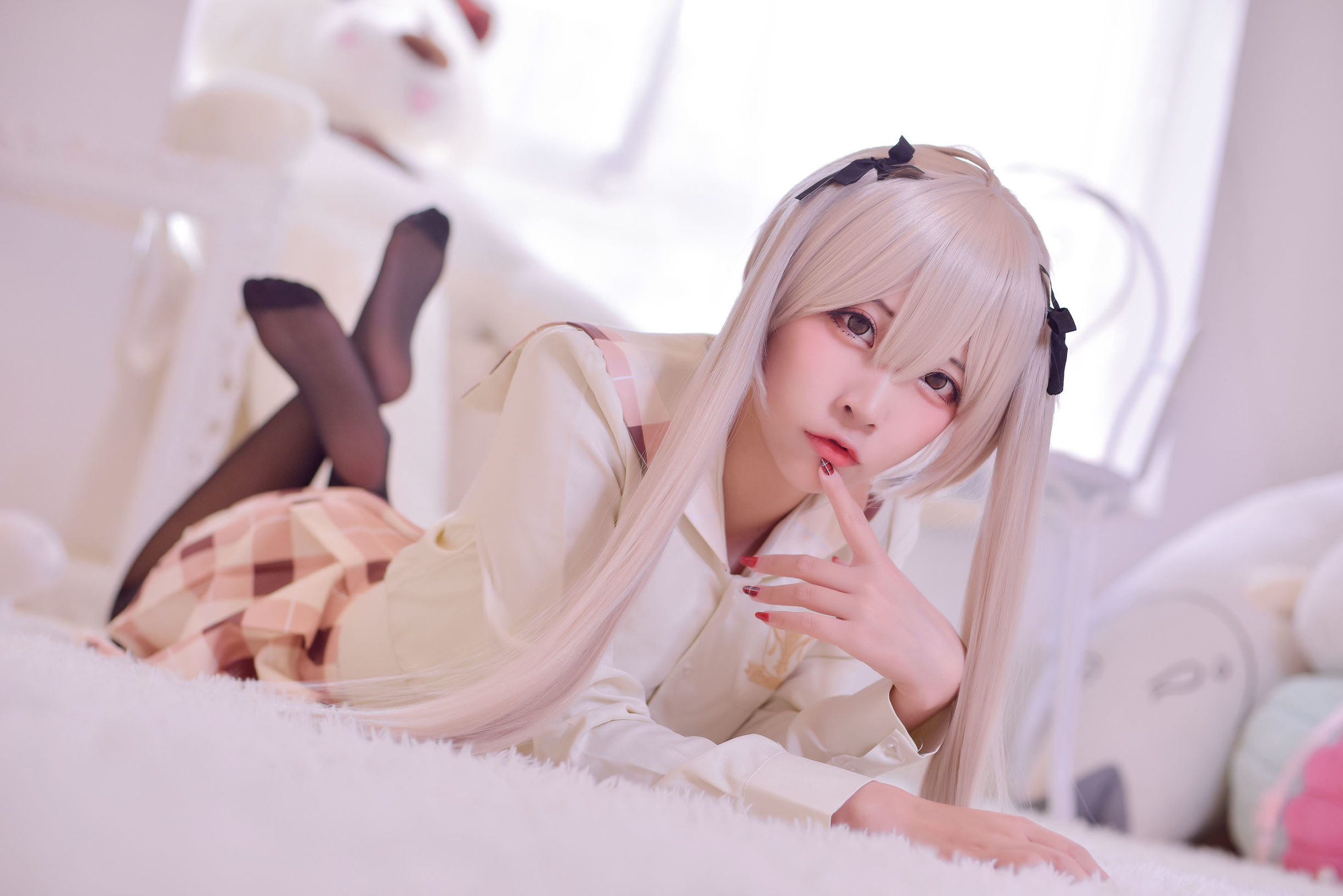 Cosplay寫真] 人氣Coser二佐Nisa - 穹妹校服