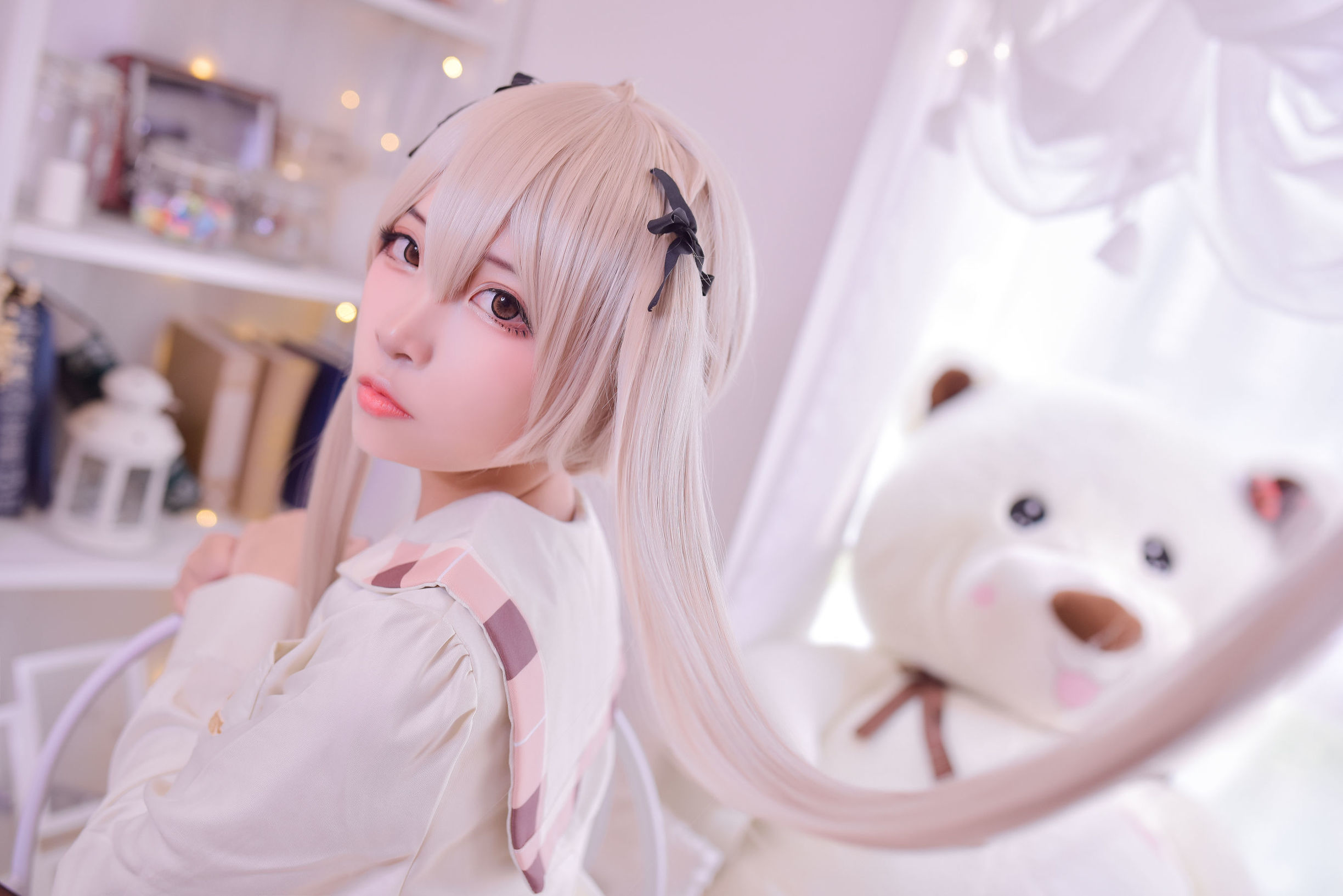 Cosplay寫真] 人氣Coser二佐Nisa - 穹妹校服