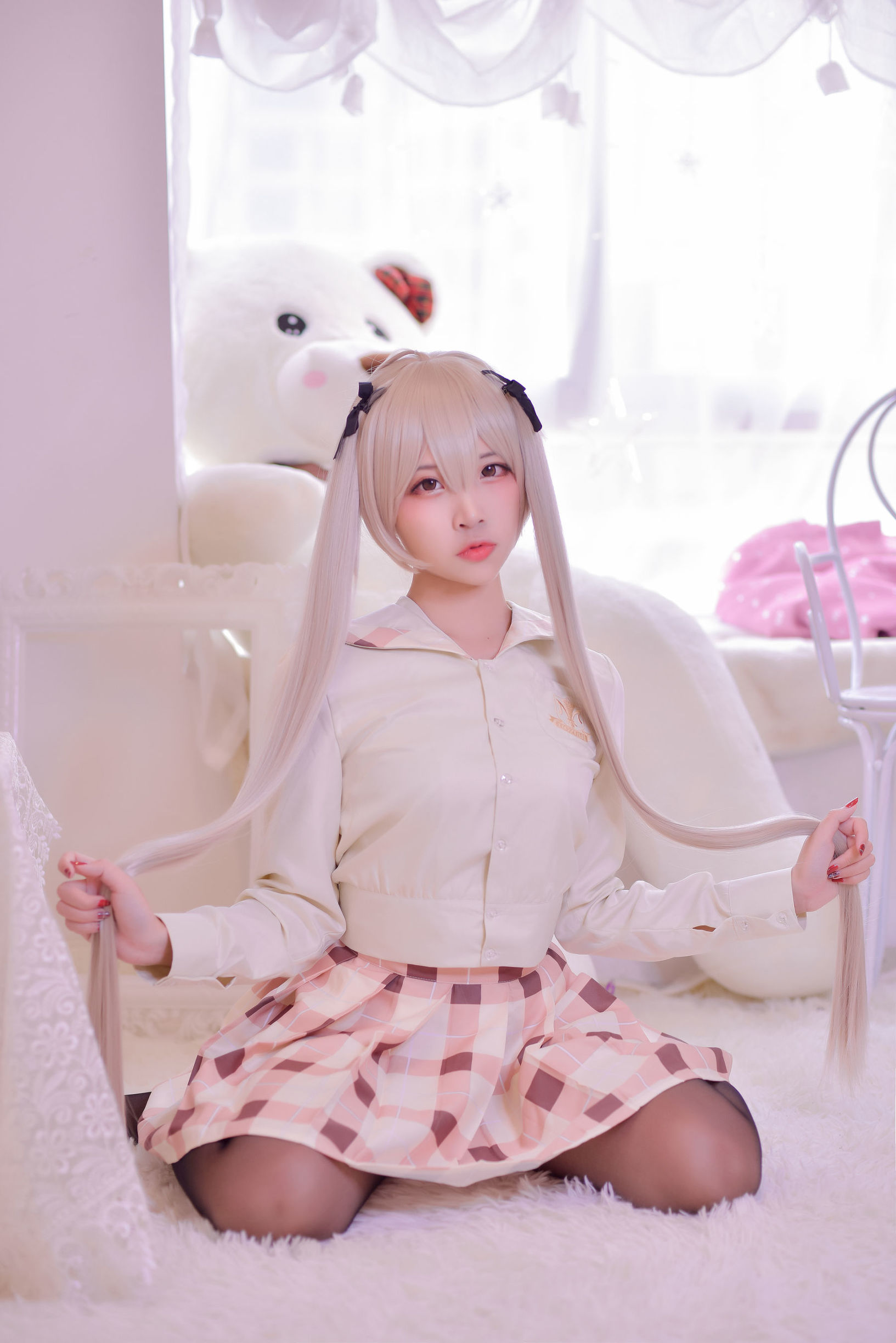 Cosplay寫真] 人氣Coser二佐Nisa - 穹妹校服