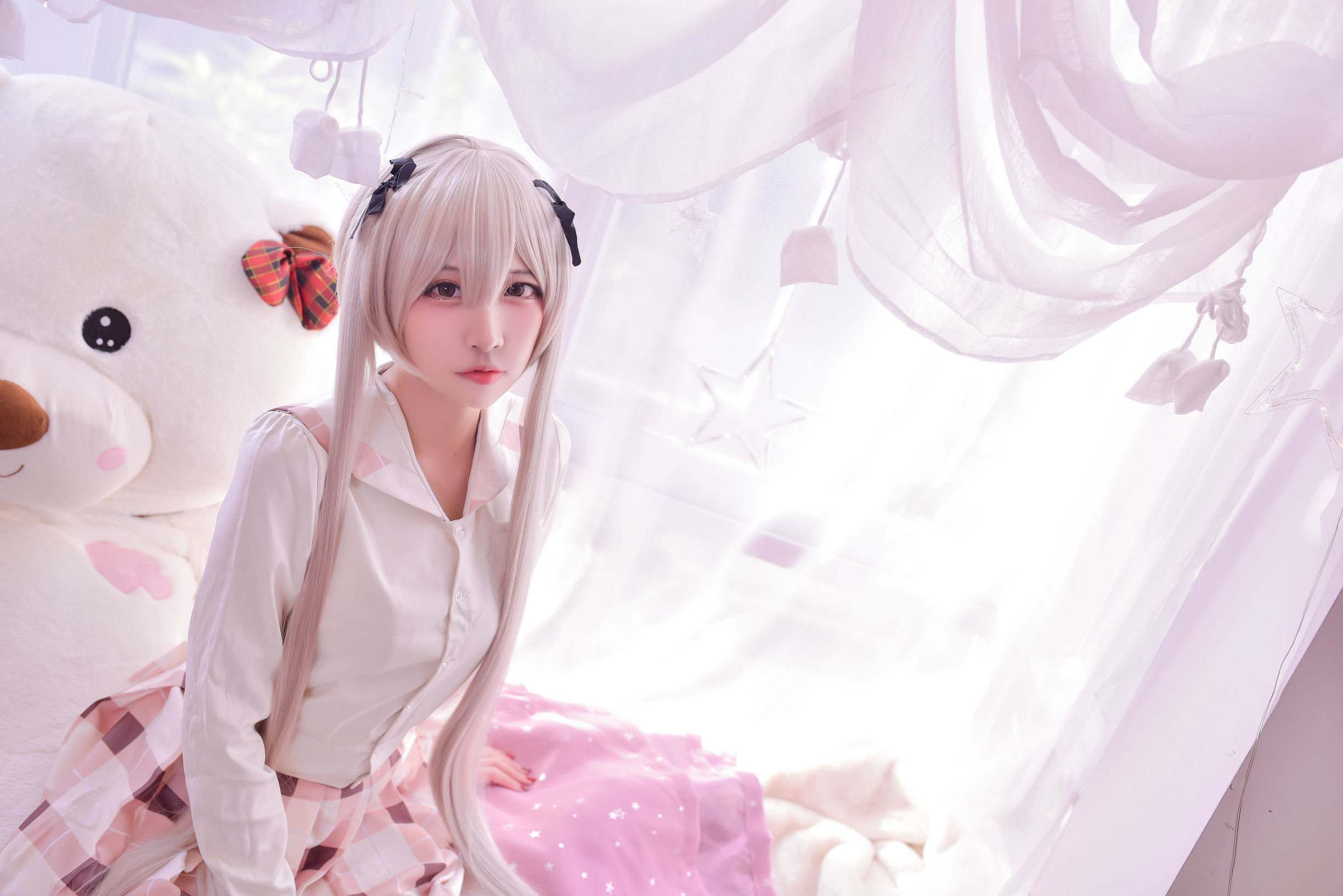 Ảnh Cosplay] Coser Phổ biến Er Zuo Nisa - Qióng Mê Đồng phục học sinh