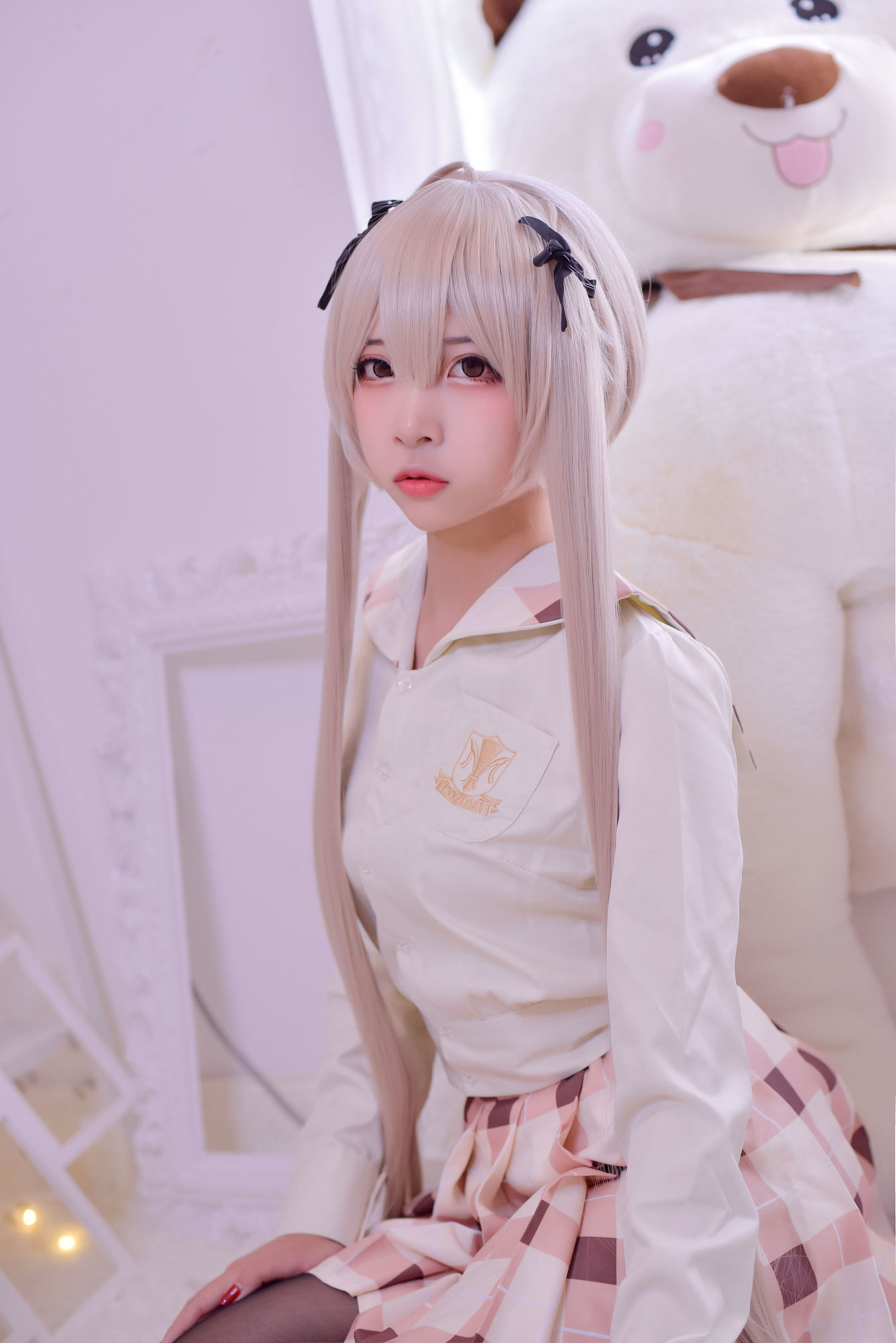 Cosplay Photo] Popular Coser Er Zuo Nisa - Qiong Sister School Uniform