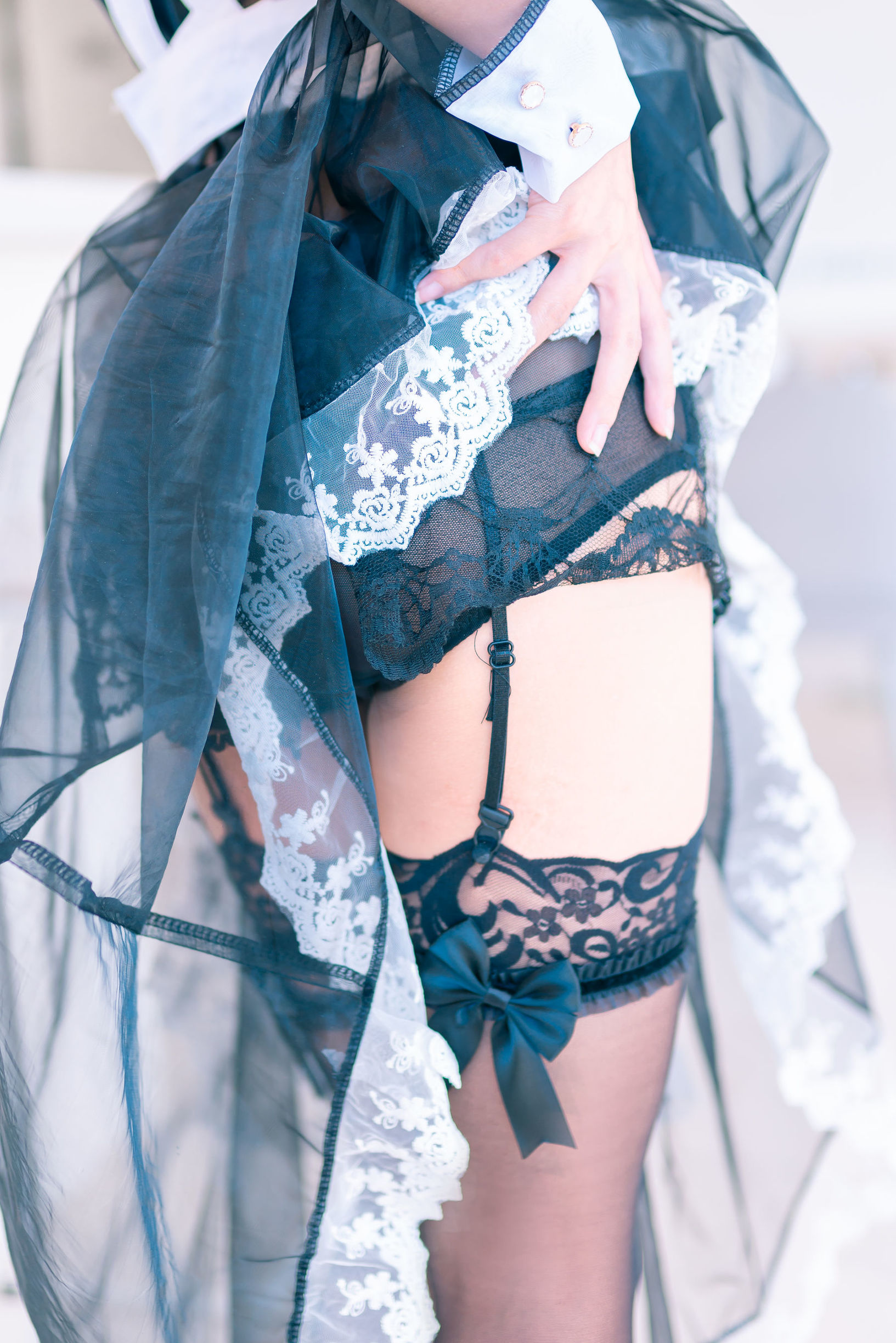 Cosplay寫真] 動漫博主蠢沫沫 - 透明女僕