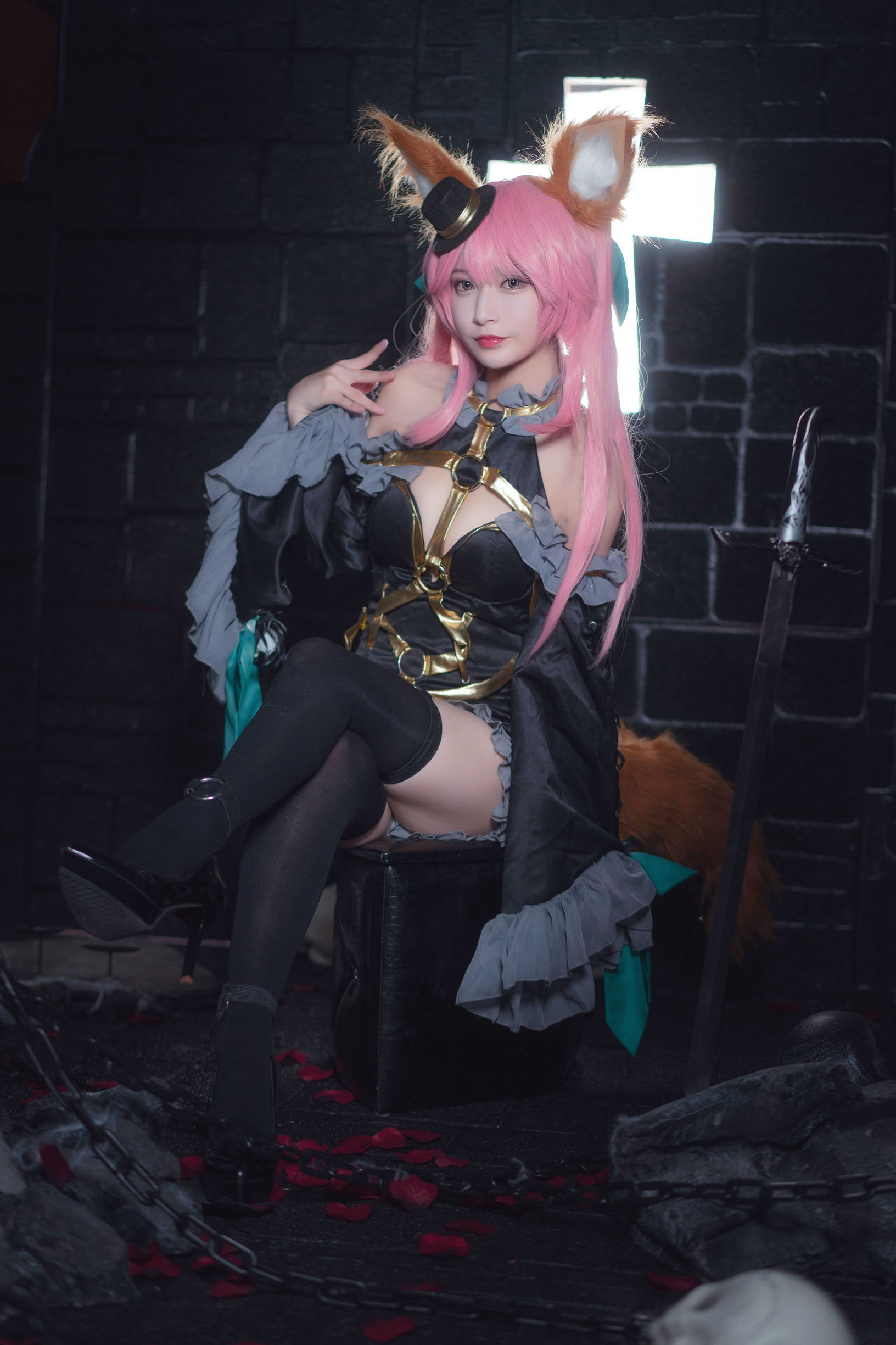 Cosplay Photos] Anime Blogger Tiepanshao Guiwu W - Tamamo-no-Mae Magic