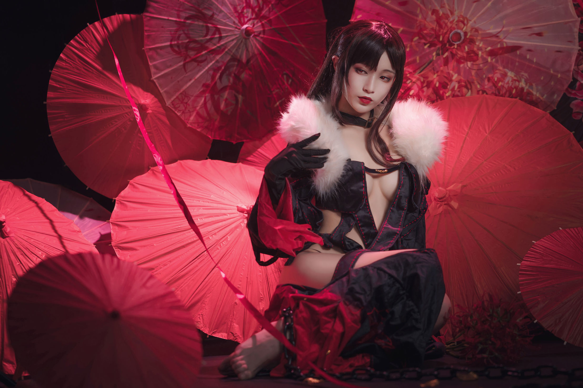 Cosplay Ảnh] Blogger Anime Thiết Bản Thêu Quỷ Vũ w - Ngư Mỹ Nhân
