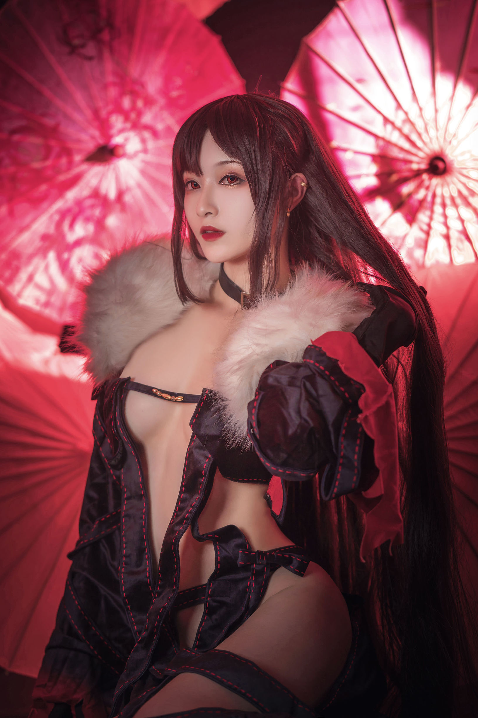 Cosplay寫真] 動漫博主鐵板燒鬼舞w - 虞美人