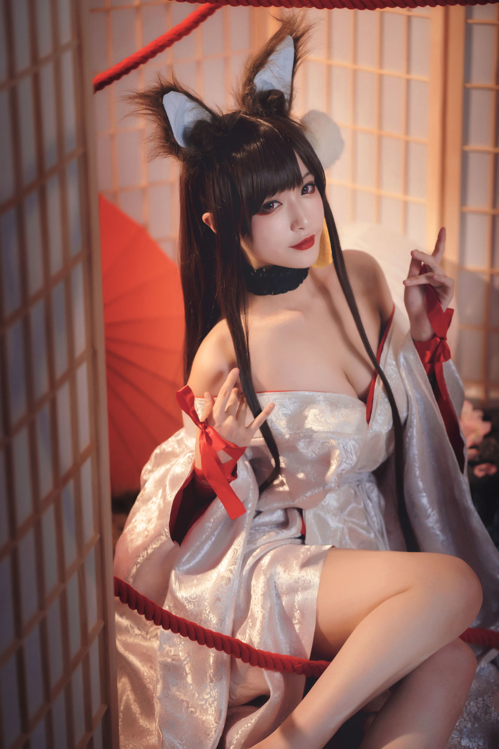 Cosplay寫真] 動漫博主鐵板燒鬼舞w - 赤城