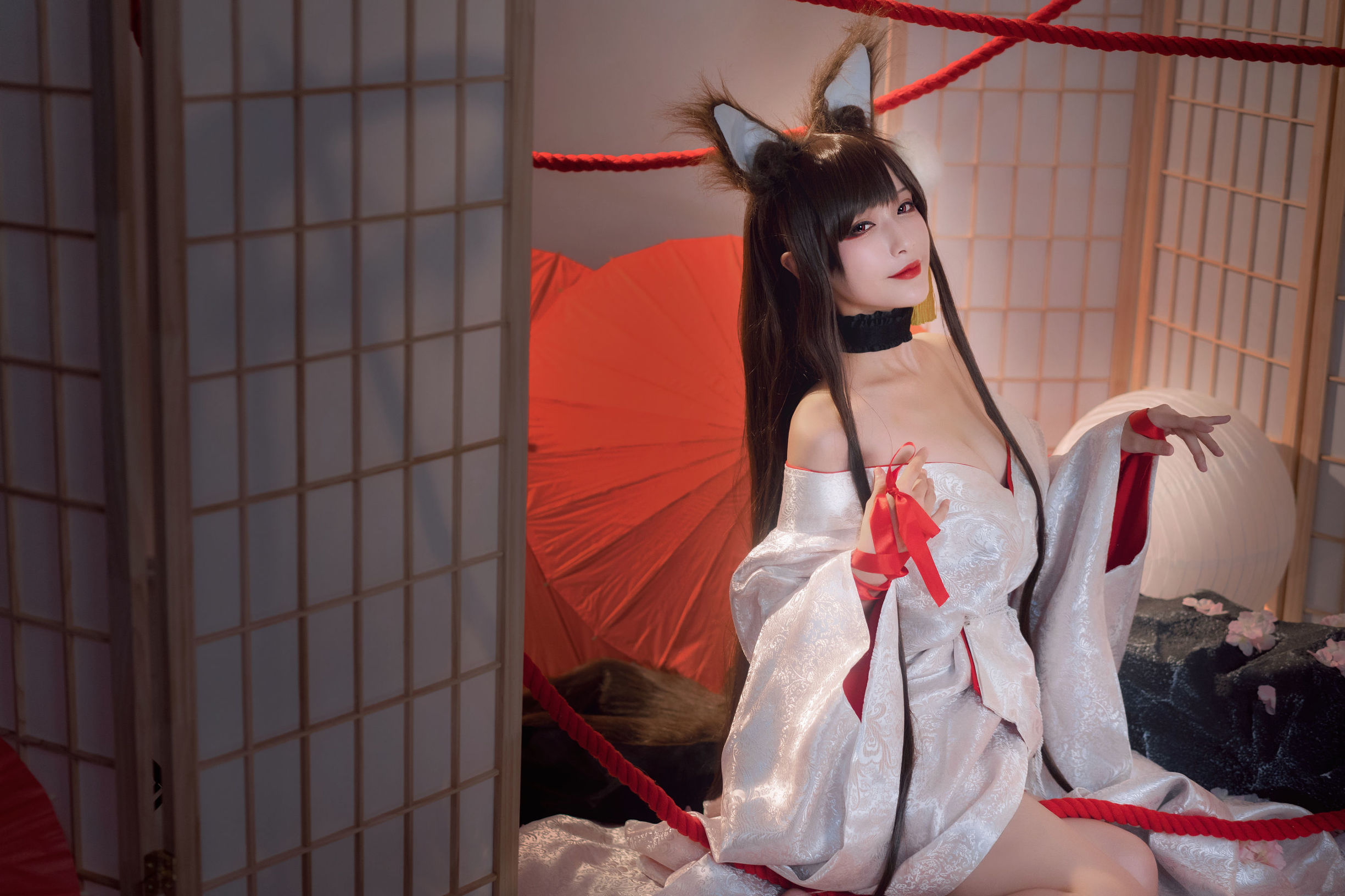 Cosplay寫真] 動漫博主鐵板燒鬼舞w - 赤城