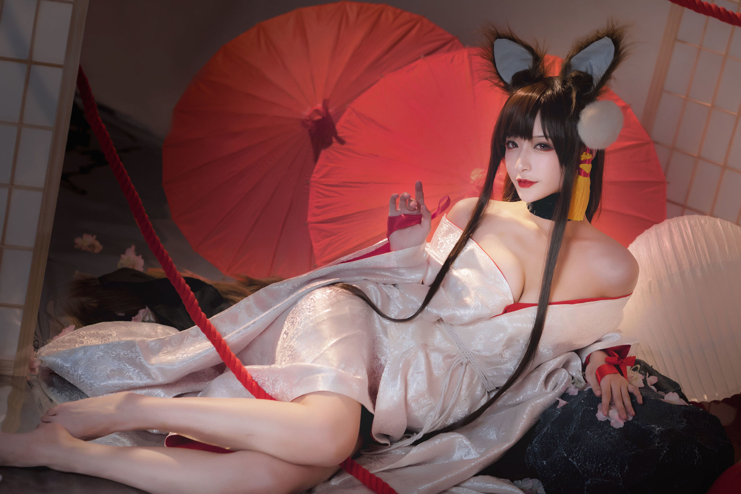Cosplay寫真] 動漫博主鐵板燒鬼舞w - 赤城