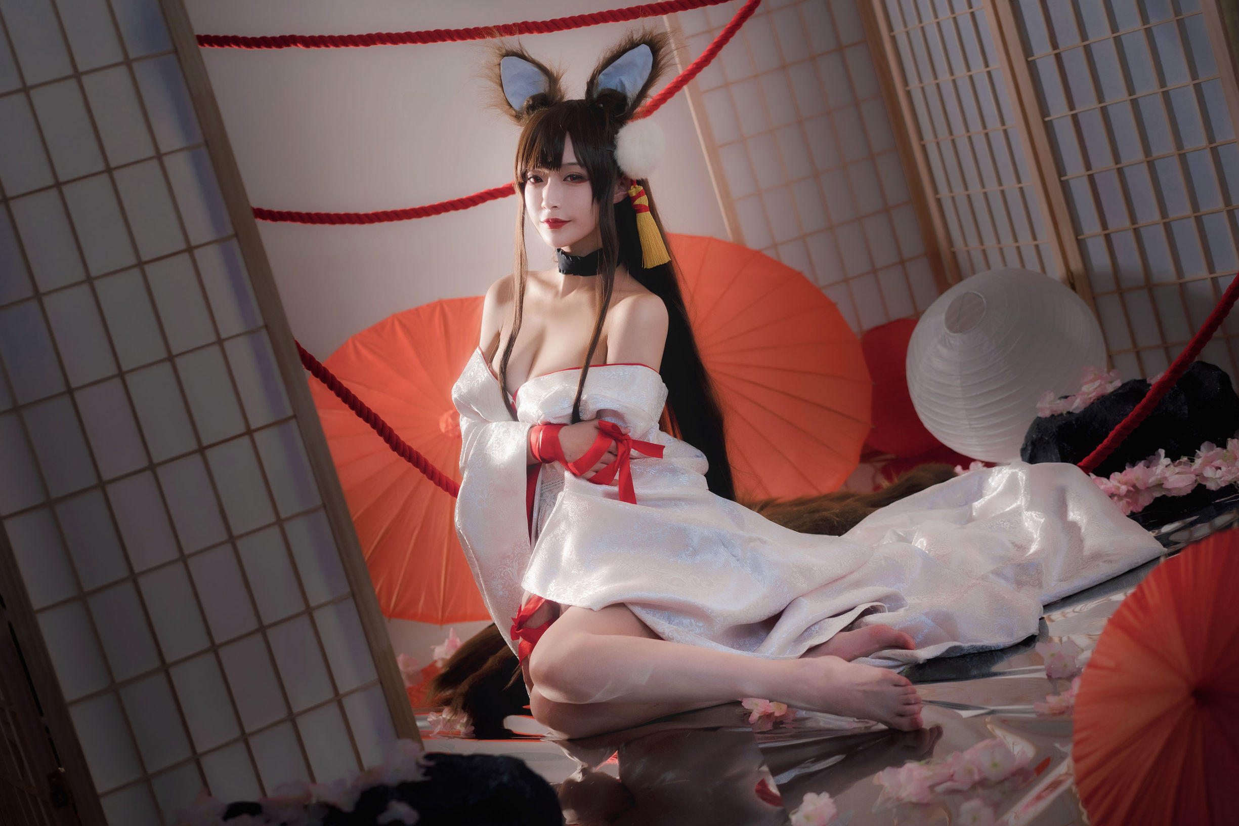 Cosplay寫真] 動漫博主鐵板燒鬼舞w - 赤城