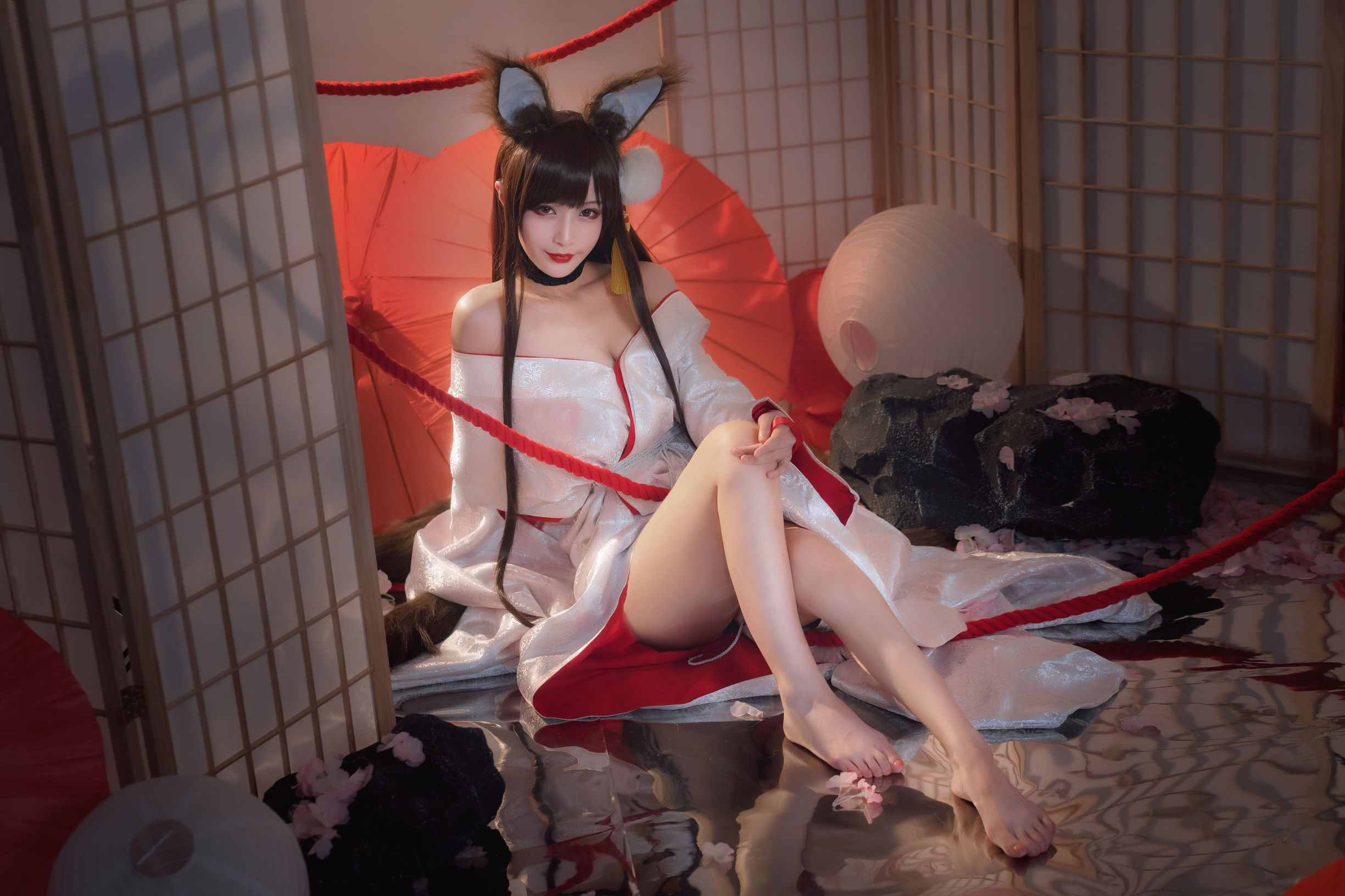 Cosplay寫真] 動漫博主鐵板燒鬼舞w - 赤城