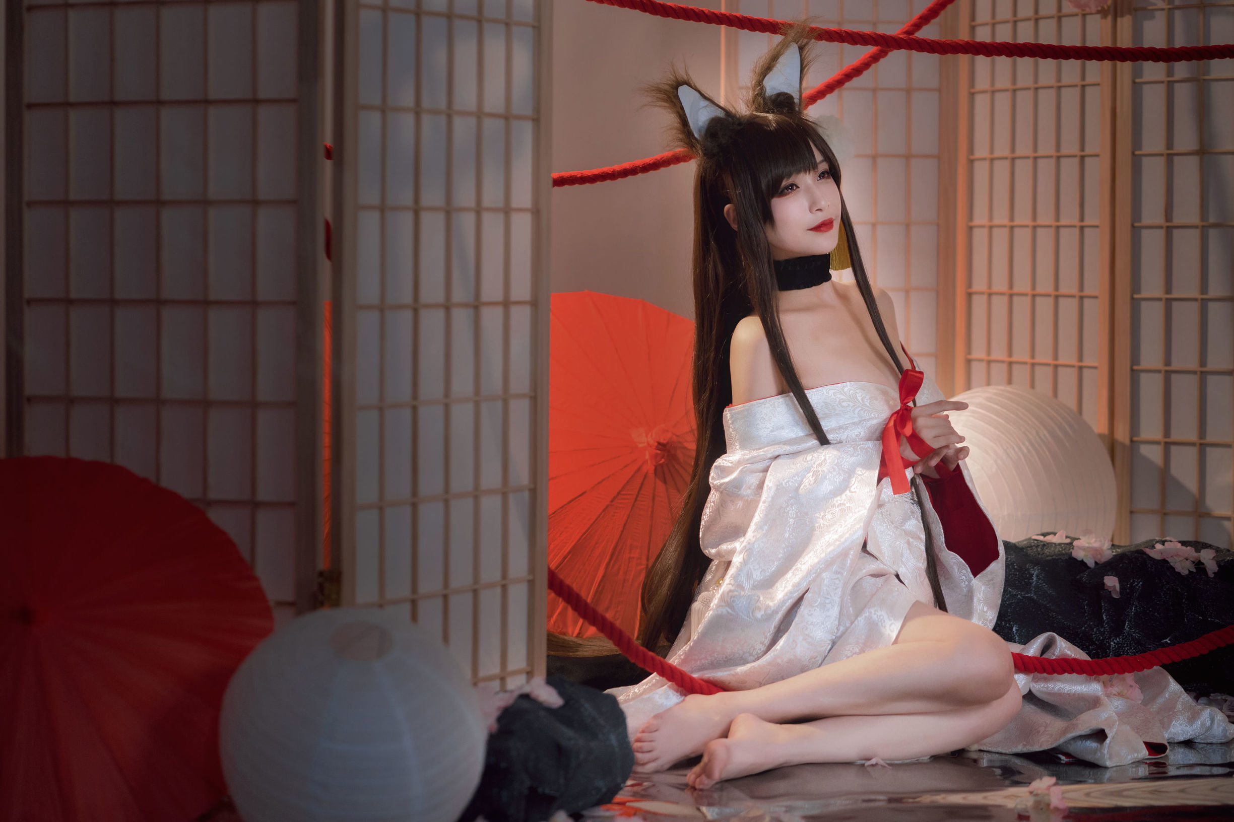Cosplay寫真] 動漫博主鐵板燒鬼舞w - 赤城