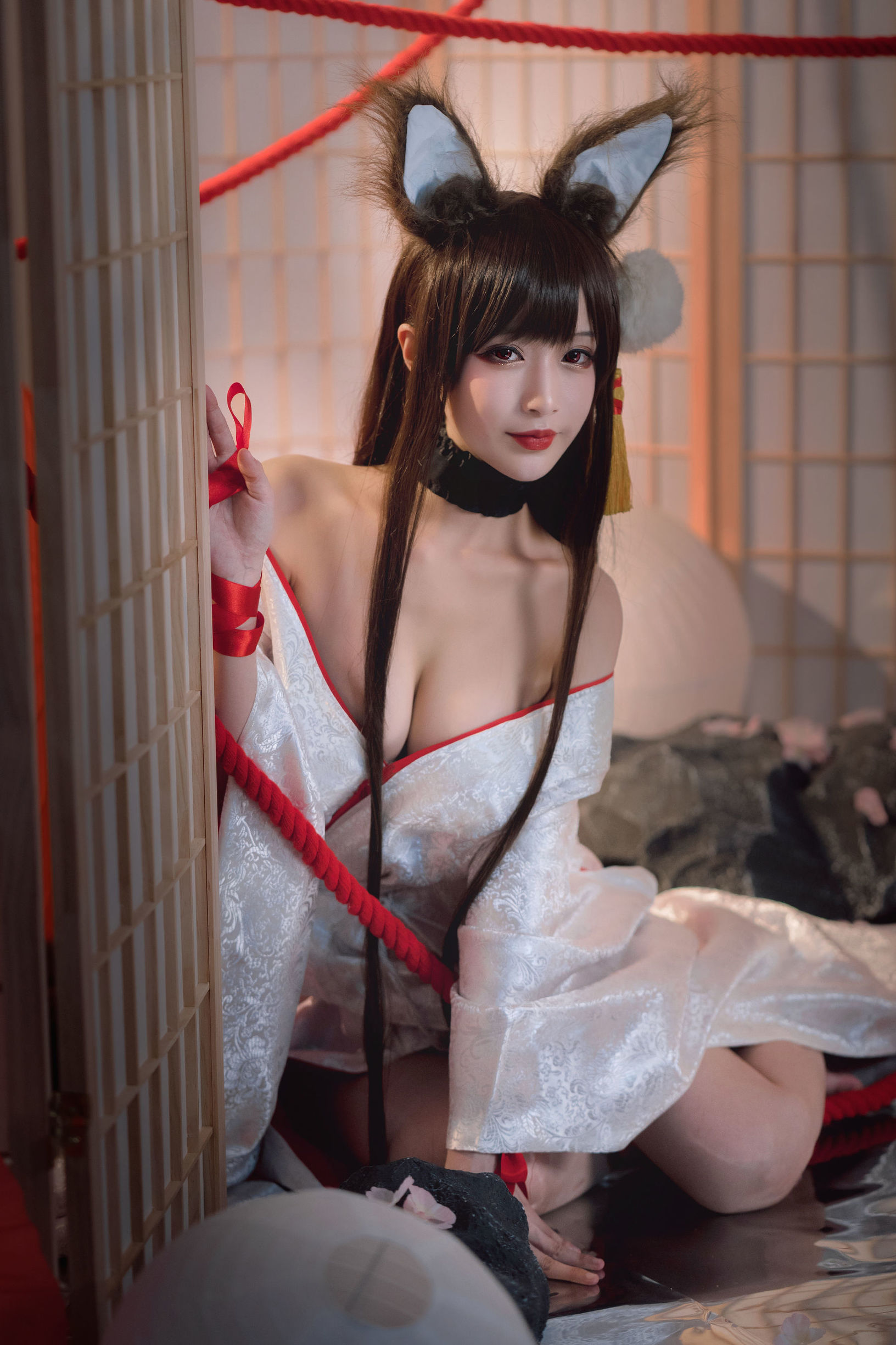 Cosplay寫真] 動漫博主鐵板燒鬼舞w - 赤城