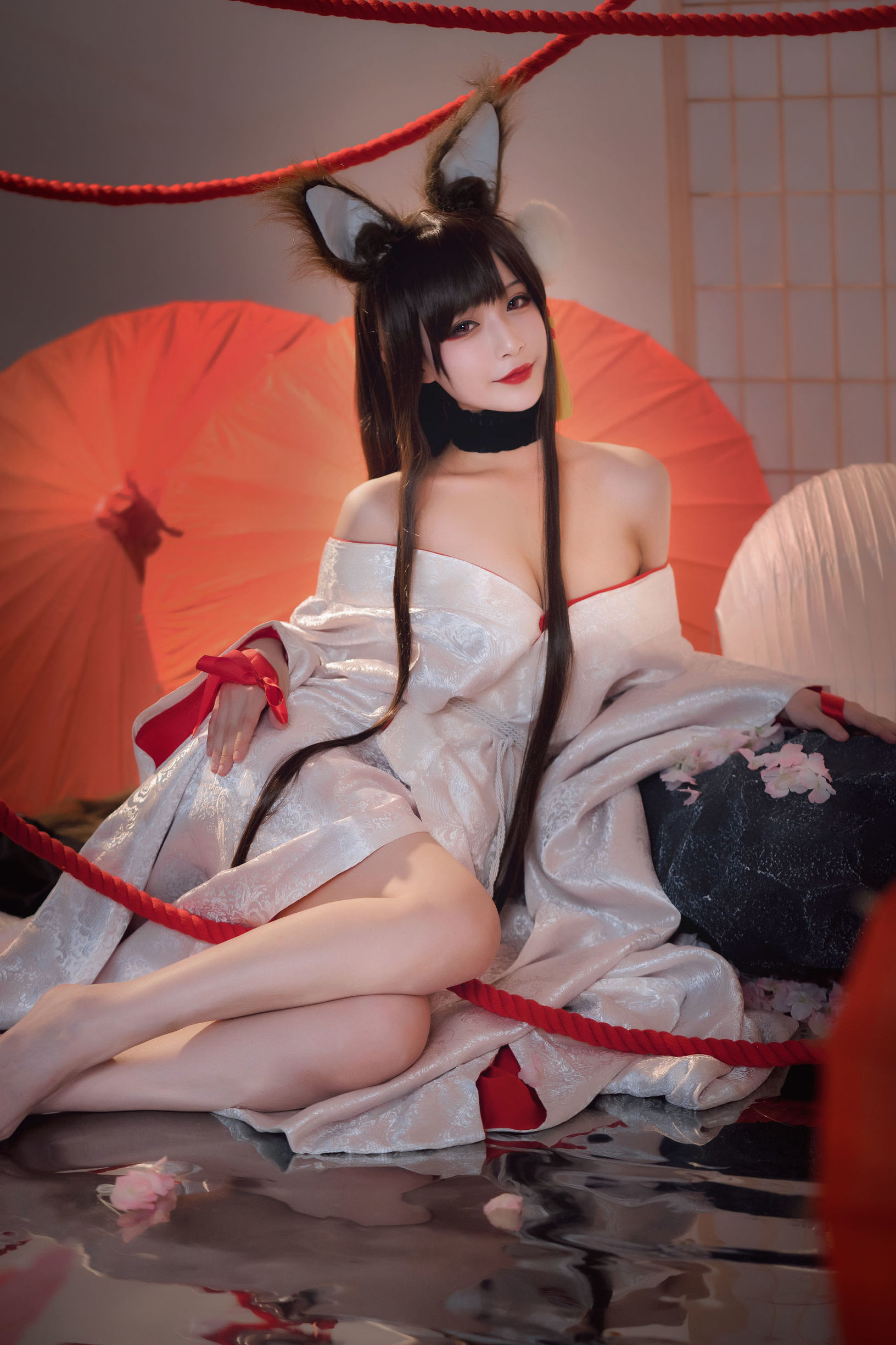 Cosplay寫真] 動漫博主鐵板燒鬼舞w - 赤城