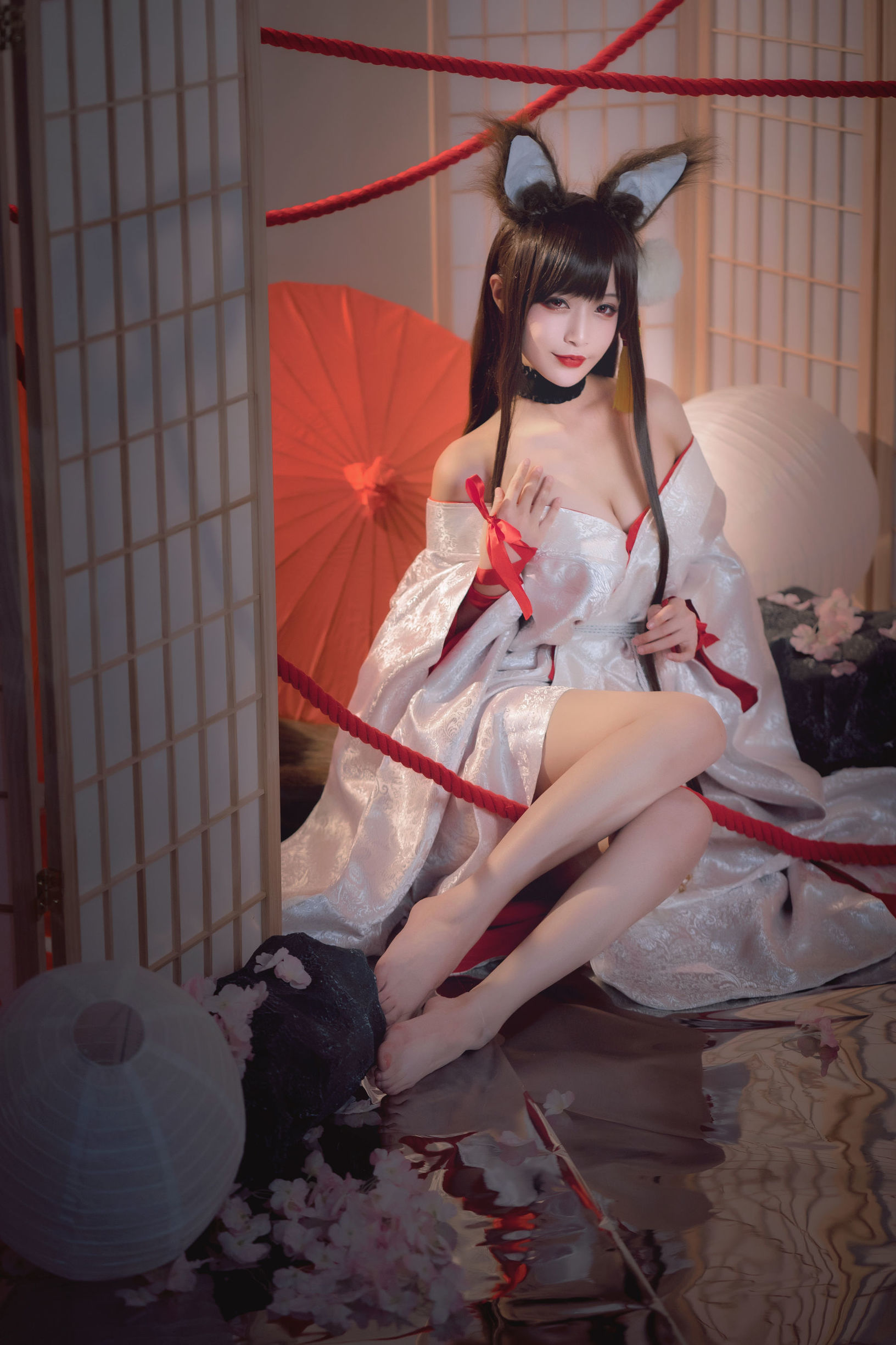 Cosplay寫真] 動漫博主鐵板燒鬼舞w - 赤城