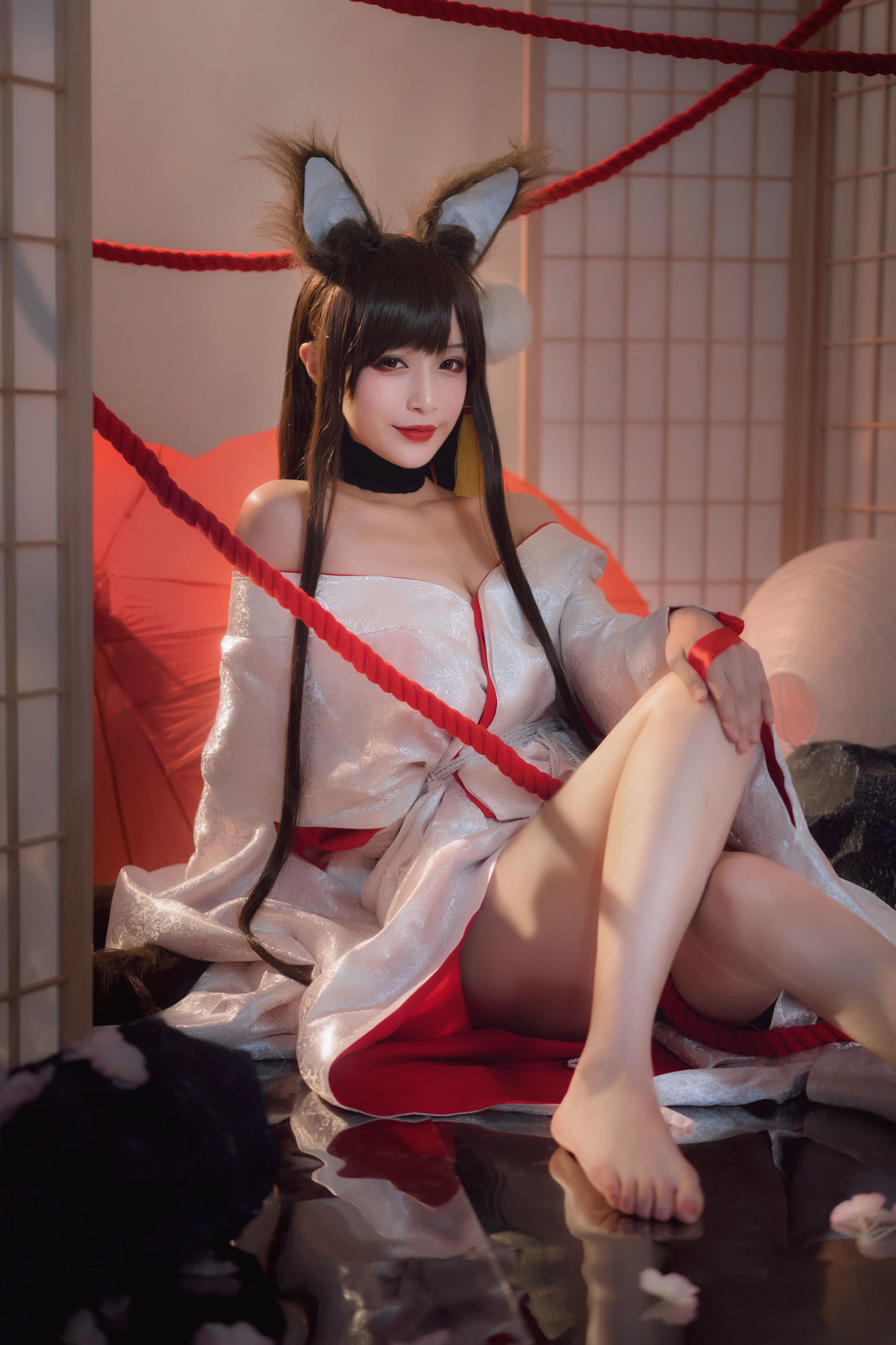Cosplay寫真] 動漫博主鐵板燒鬼舞w - 赤城