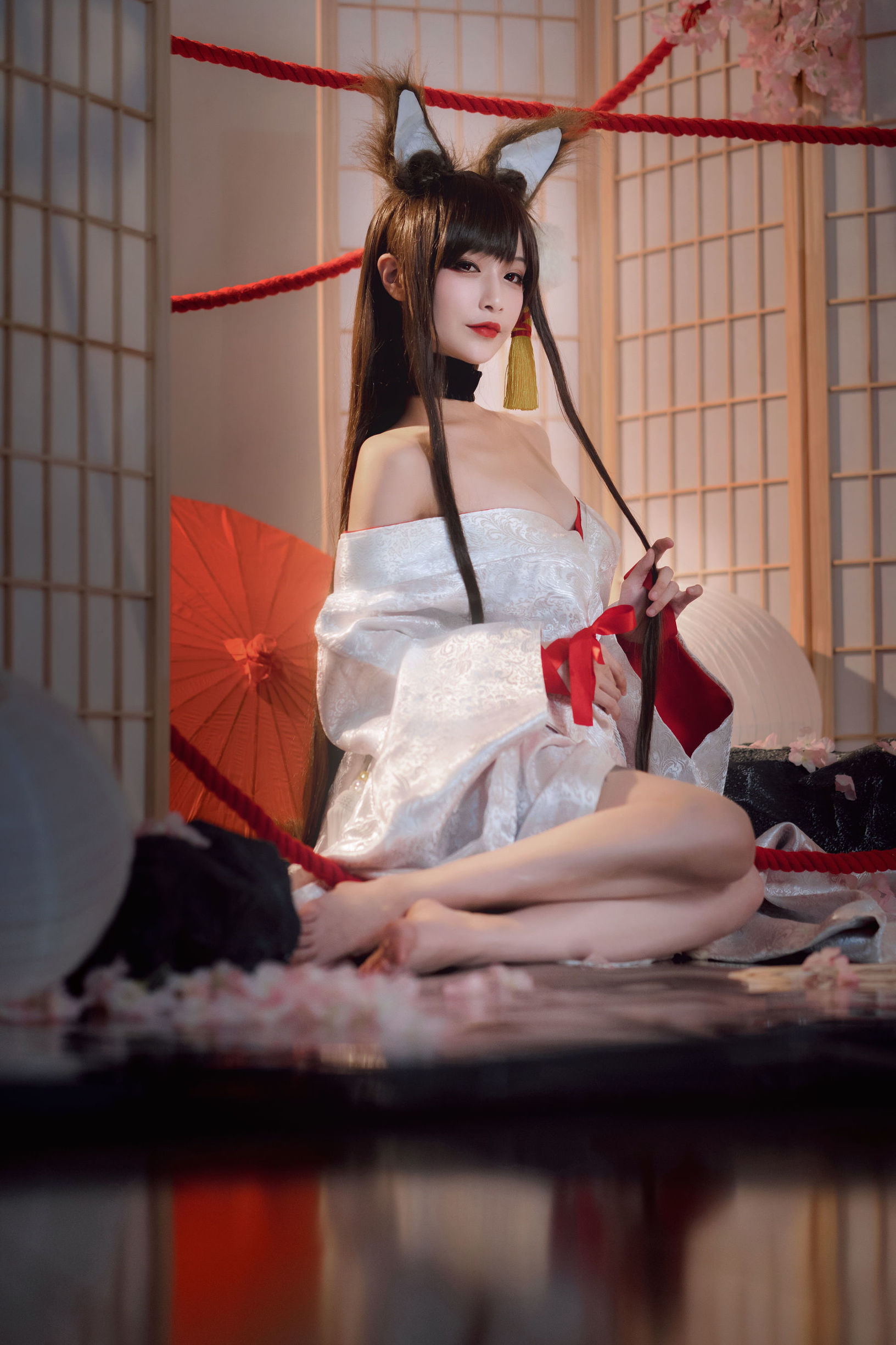 Cosplay寫真] 動漫博主鐵板燒鬼舞w - 赤城