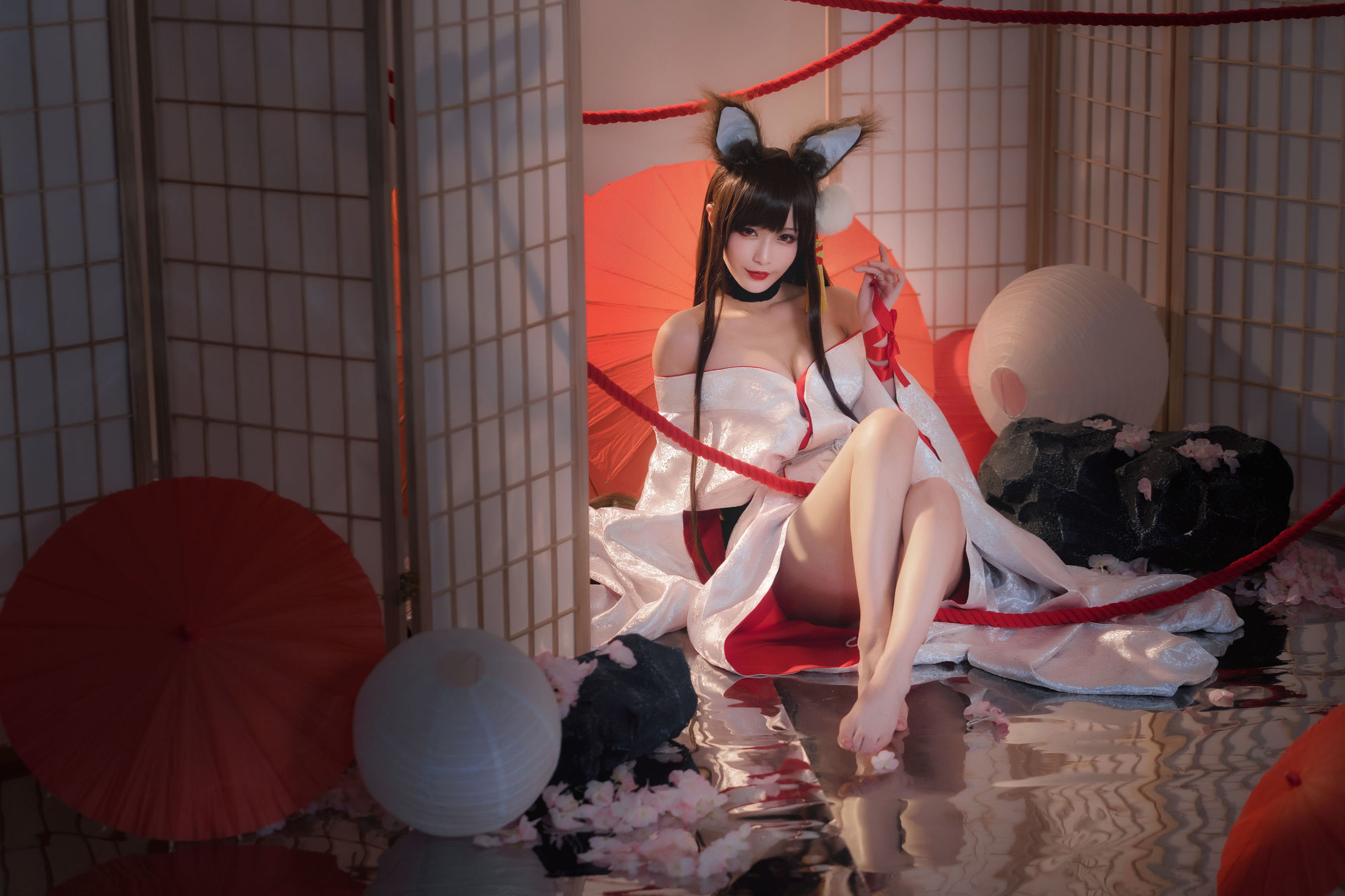 Cosplay寫真] 動漫博主鐵板燒鬼舞w - 赤城