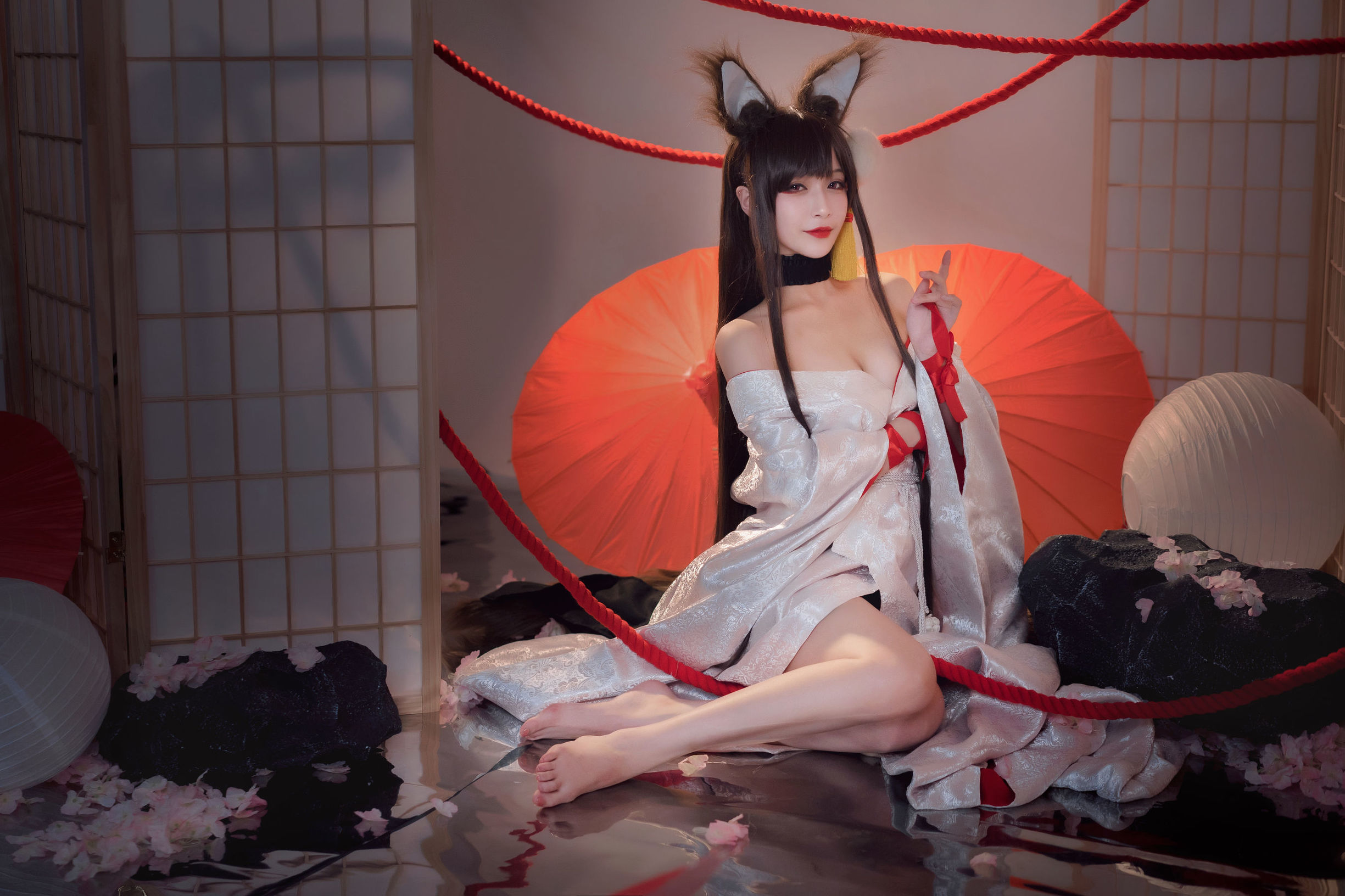 Cosplay寫真] 動漫博主鐵板燒鬼舞w - 赤城