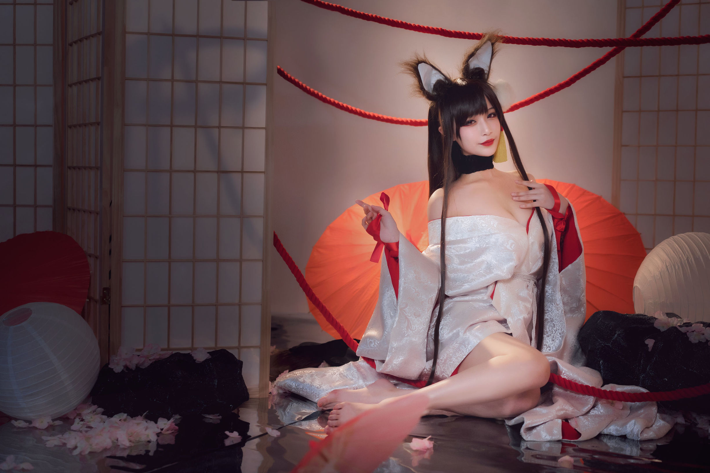 Cosplay寫真] 動漫博主鐵板燒鬼舞w - 赤城
