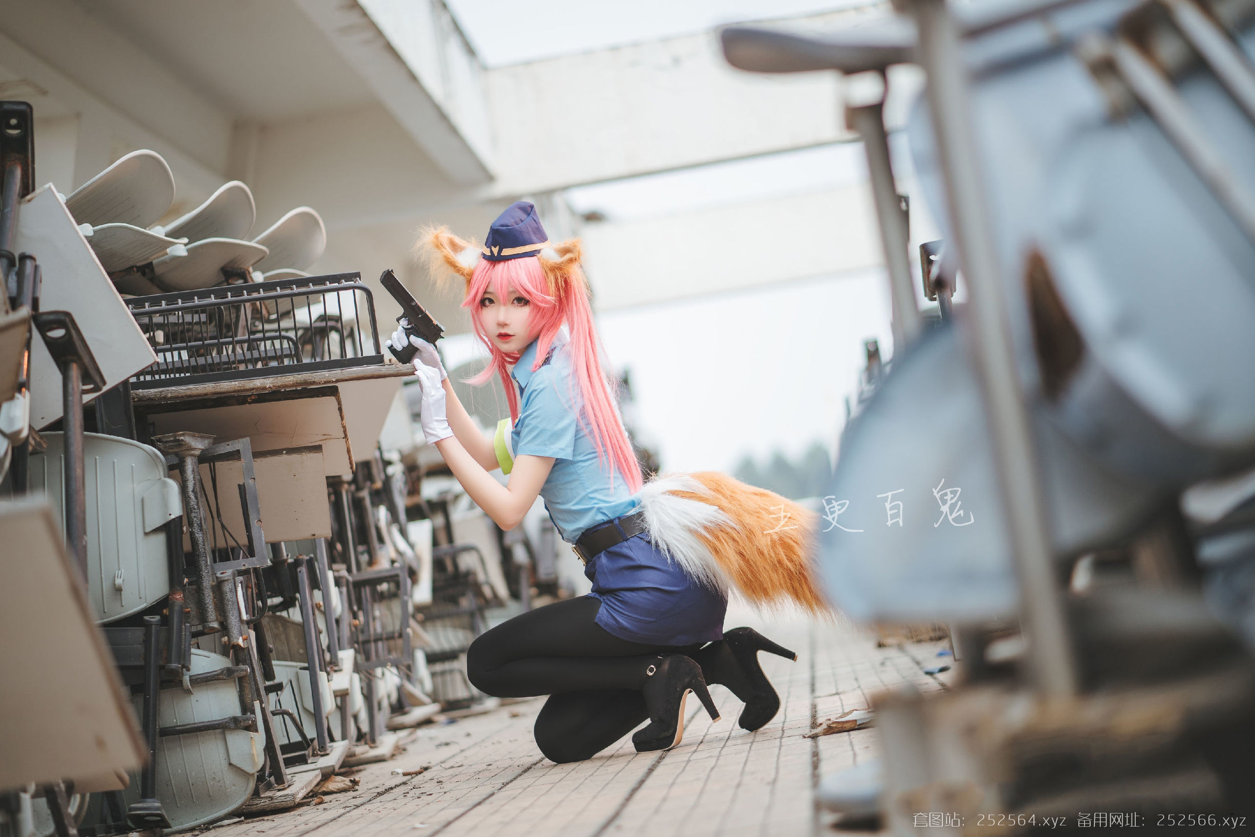 Cosplay寫真] 清純少女五更百鬼 - 小玉