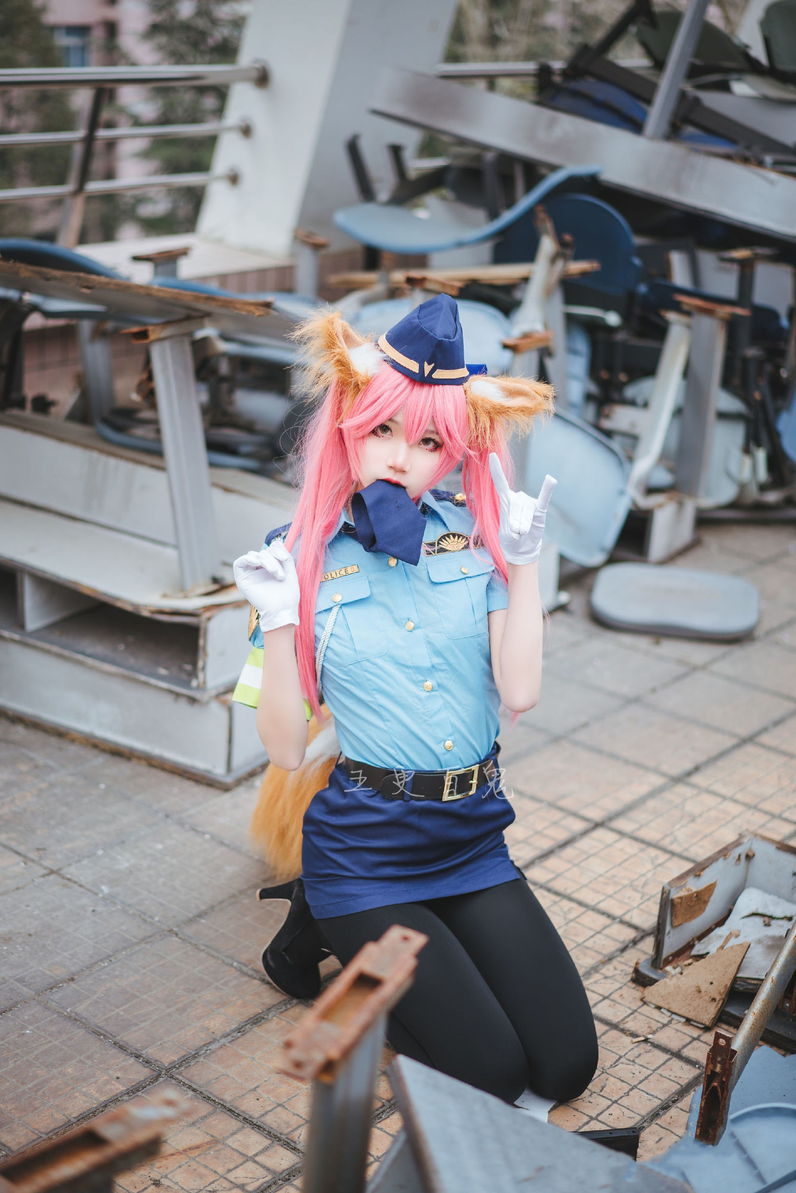 Cosplay寫真] 清純少女五更百鬼 - 小玉