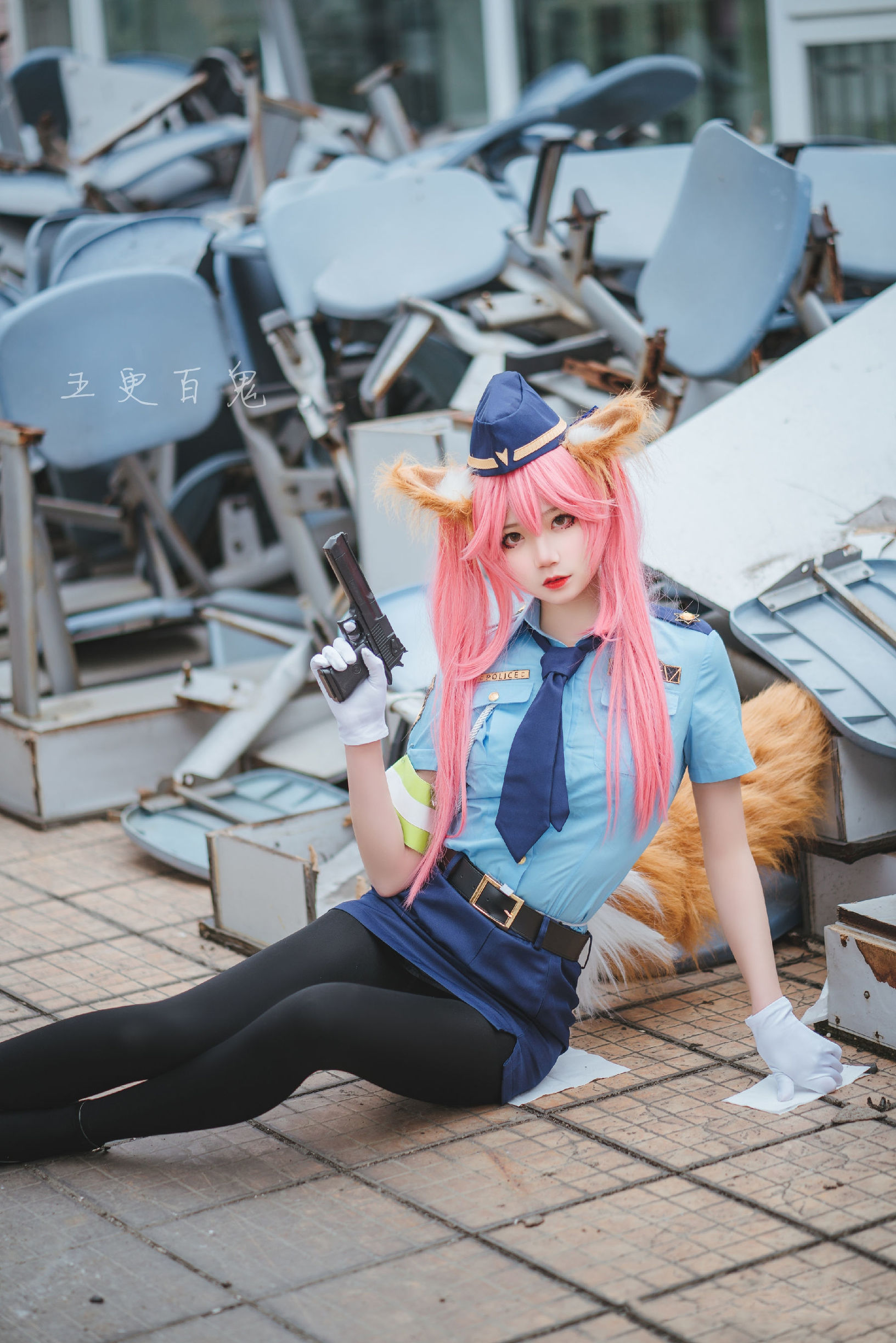 Cosplay寫真] 清純少女五更百鬼 - 小玉