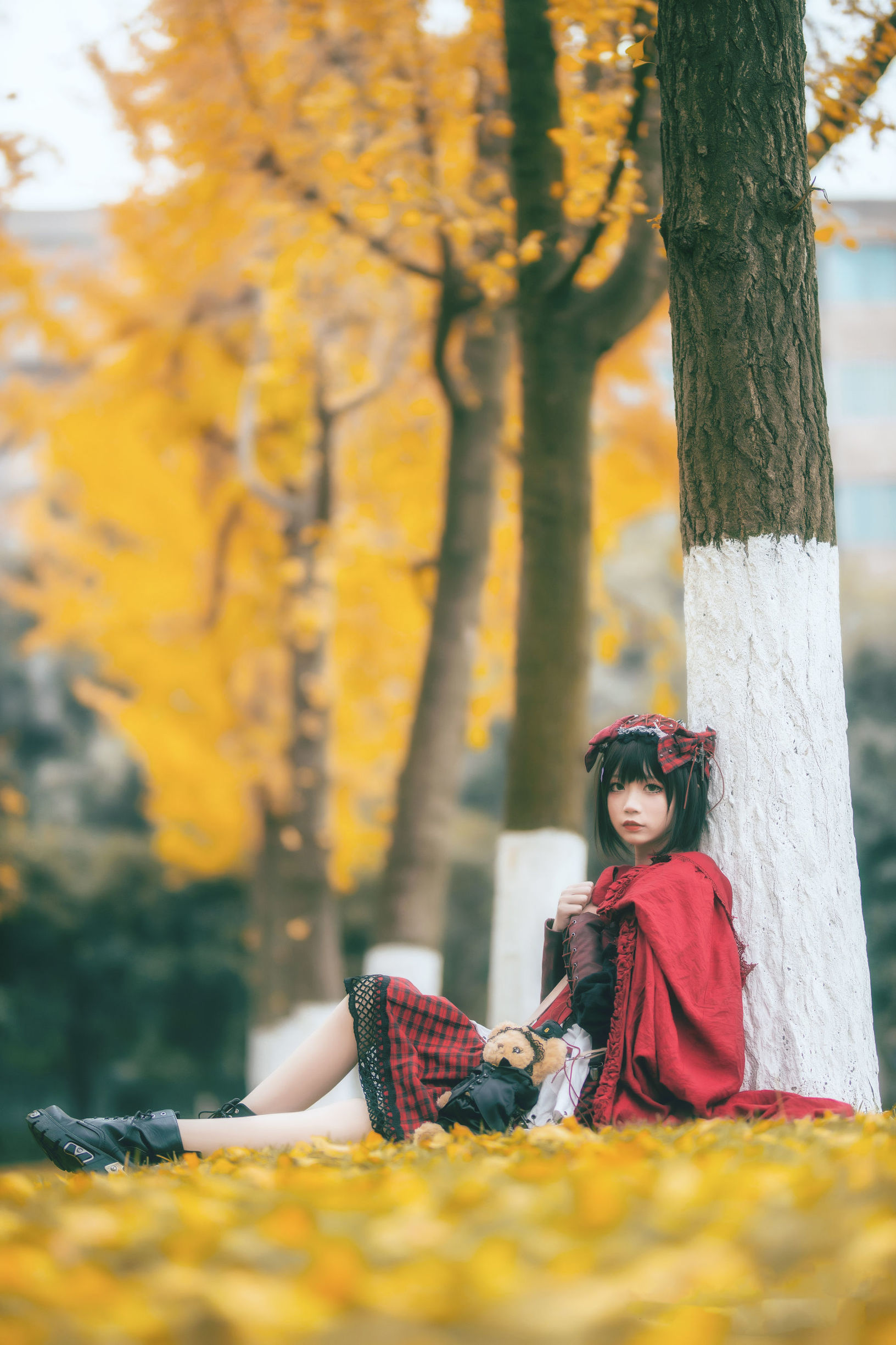 Cosplay寫真] 清純少女五更百鬼 - 小紅帽