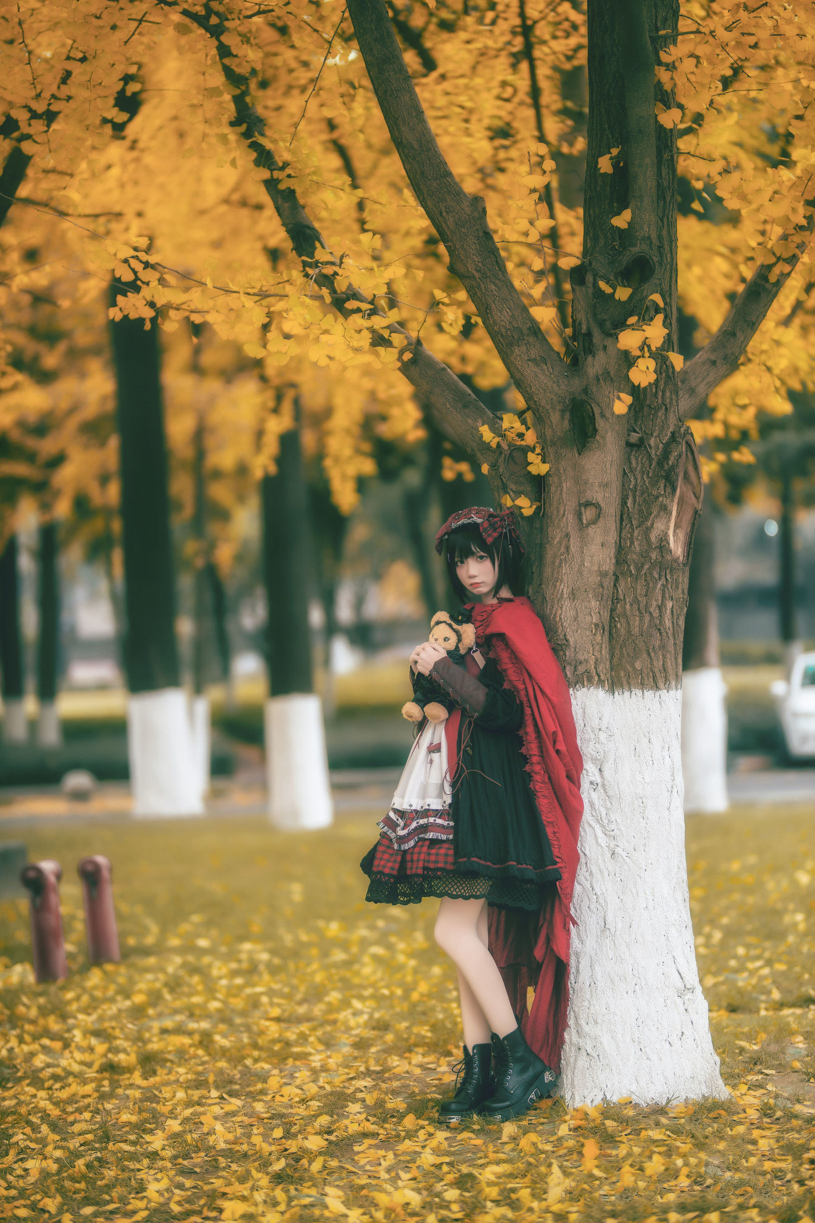 Cosplay寫真] 清純少女五更百鬼 - 小紅帽