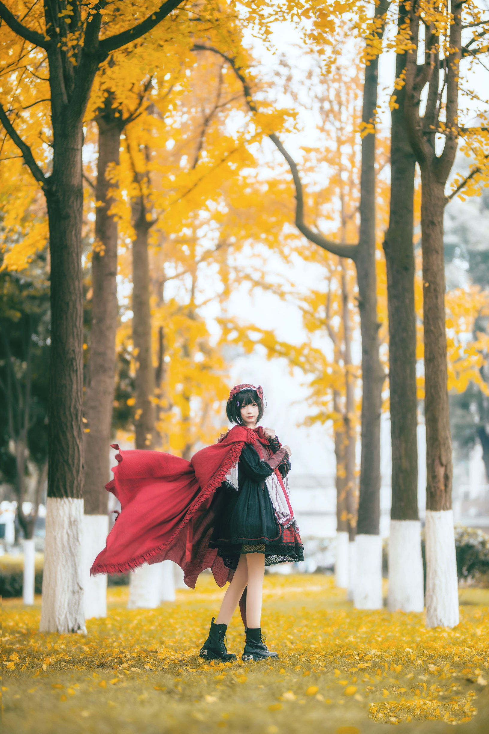 Cosplay寫真] 清純少女五更百鬼 - 小紅帽