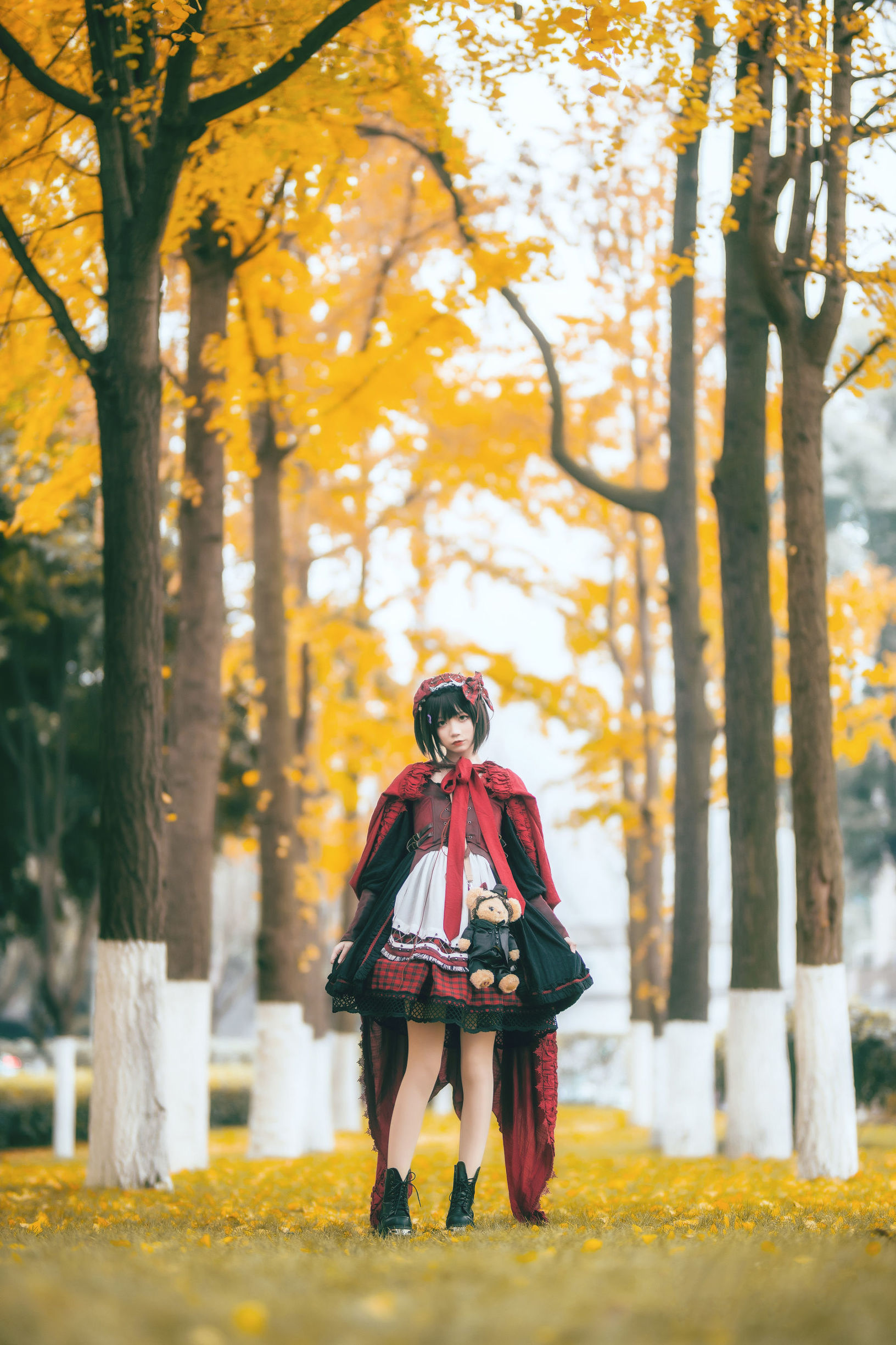 Cosplay寫真] 清純少女五更百鬼 - 小紅帽