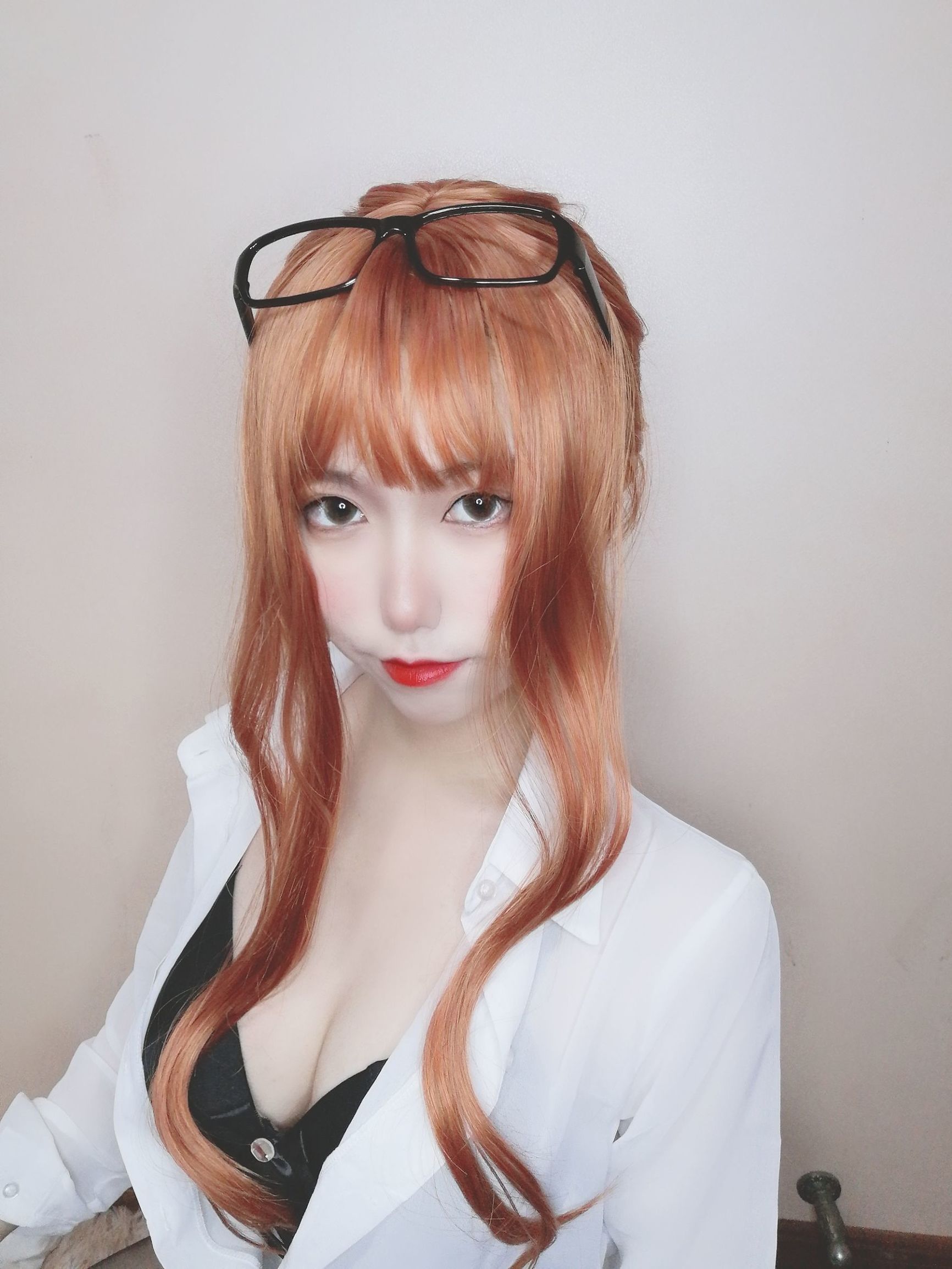 Cosplay Photos] Yuyuan Yuko SJ_ - Black Silk Female Teacher