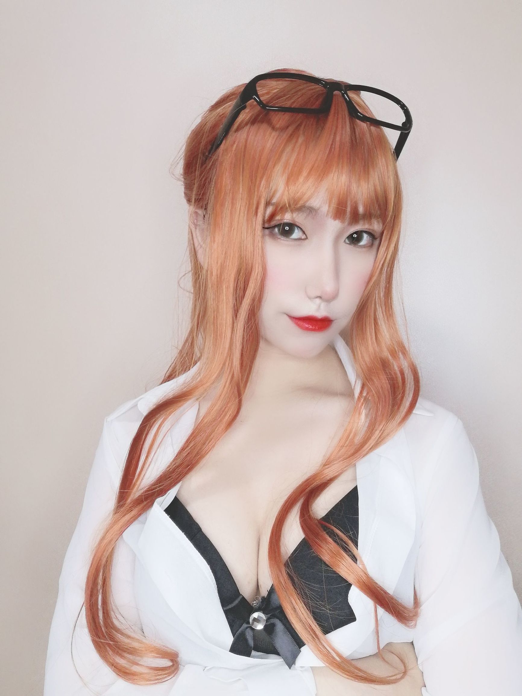 Cosplay Photos] Yuyuan Yuko SJ_ - Black Silk Female Teacher