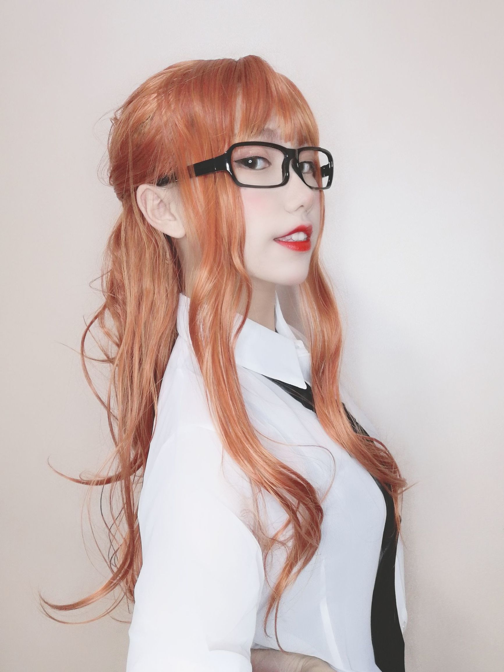 Cosplay写真] イモエンゆうこSJ_ - 黒ストッキングの女教師
