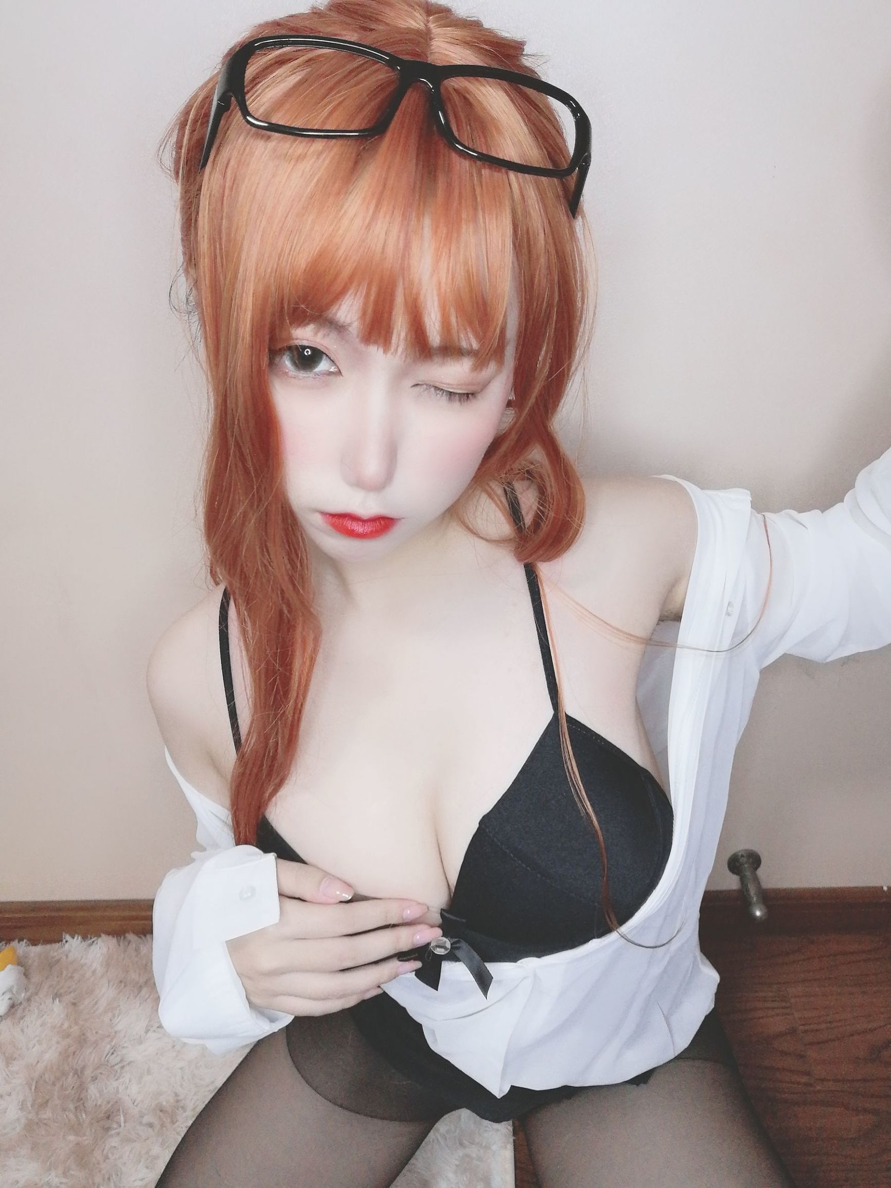 Cosplay Ảnh] Yù Nguyên Yú Tử SJ_ - Nữ Giáo Viên Mặc Vớ Đen