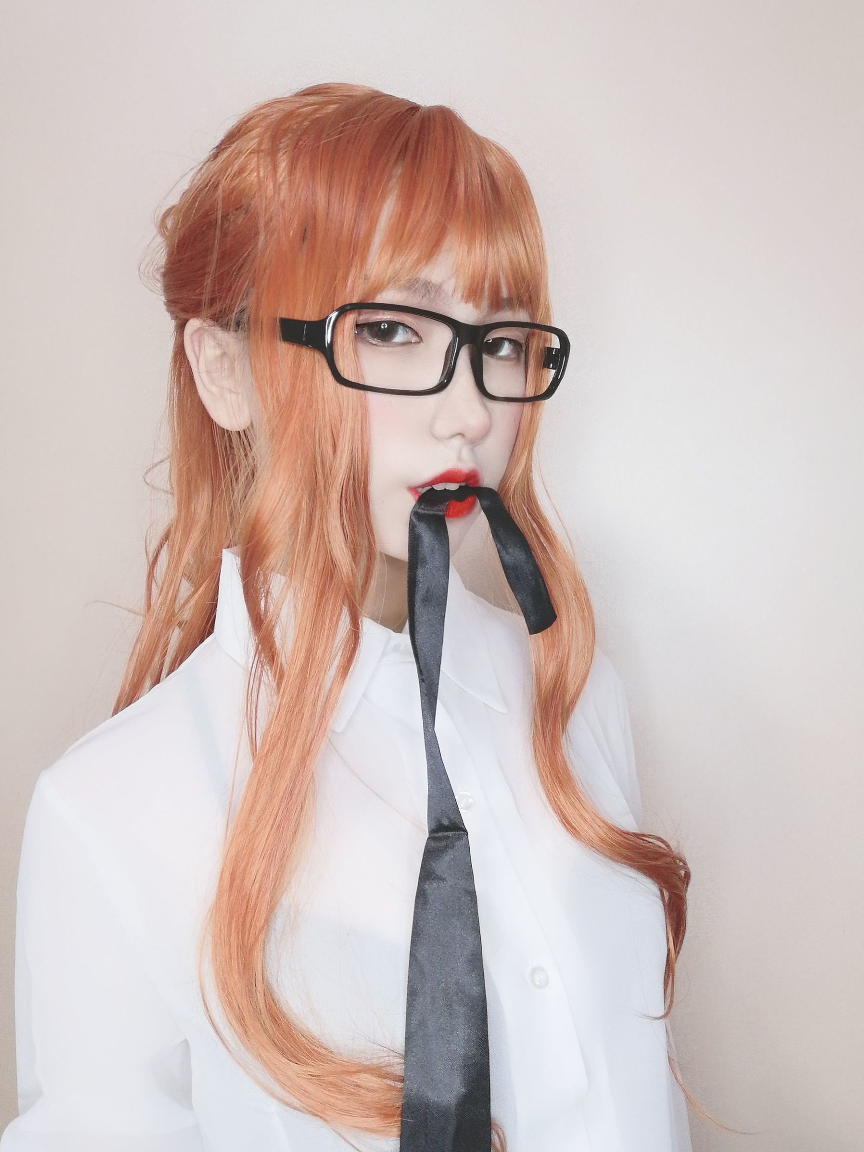 Cosplay写真] イモエンゆうこSJ_ - 黒ストッキングの女教師