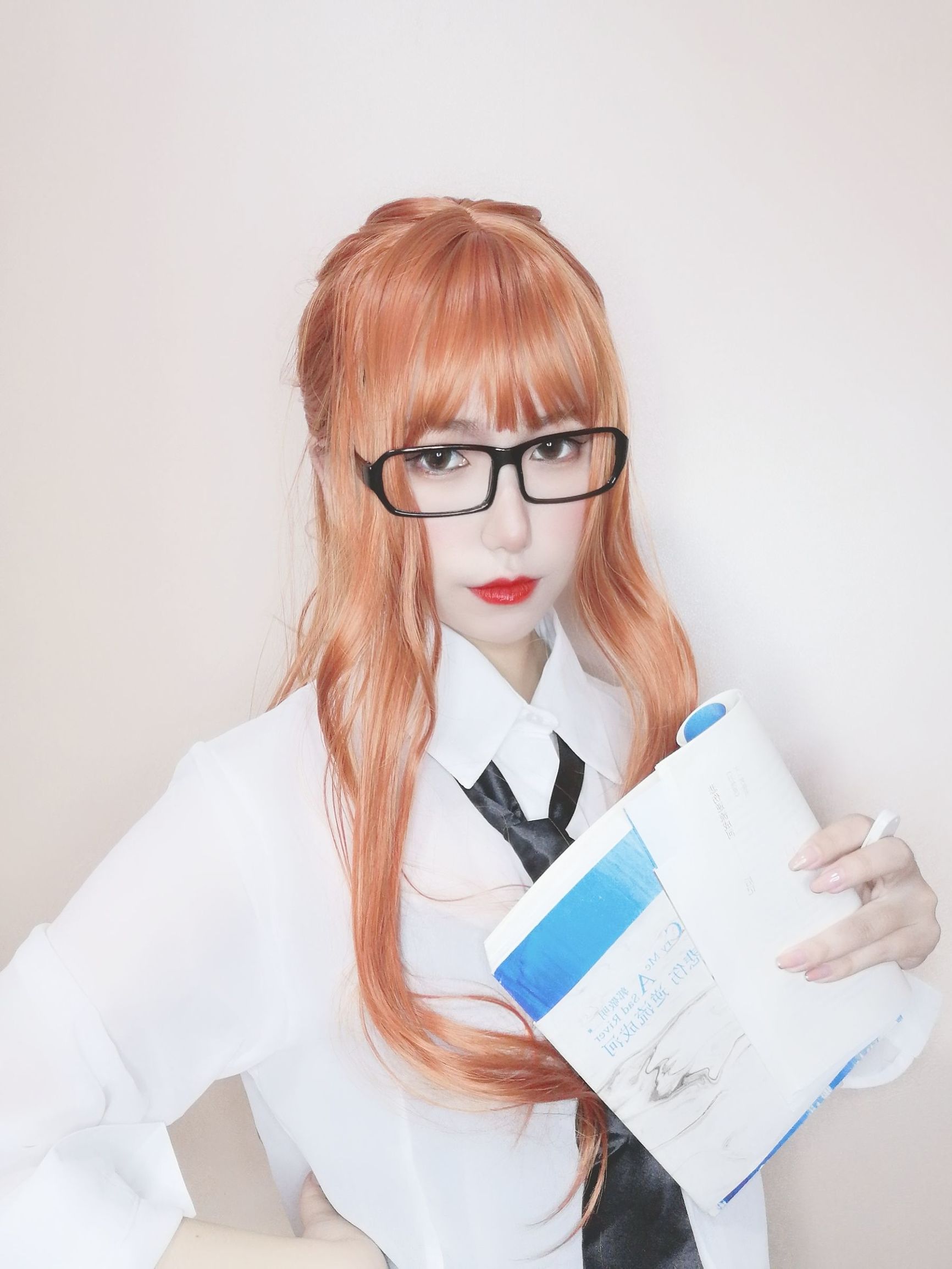 Cosplay写真] イモエンゆうこSJ_ - 黒ストッキングの女教師