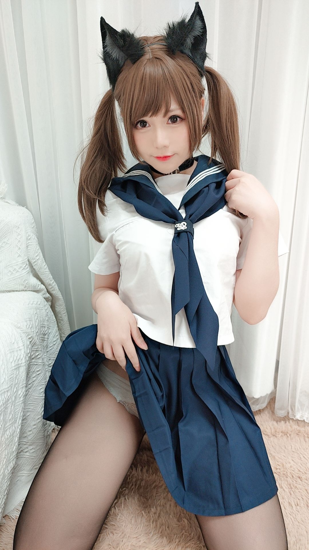 Cosplay寫真] 萌妹子Nyako喵子 - 水手服
