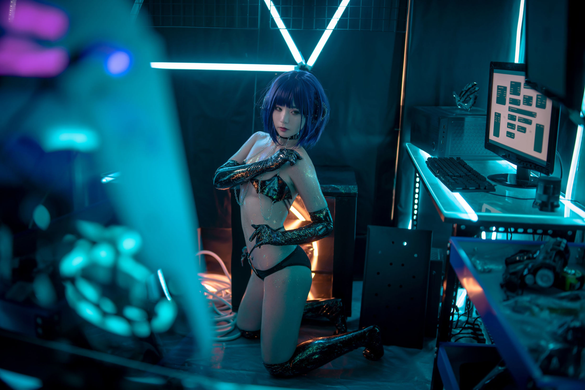Cosplay Photo] Moe Sister is Qing Shui - Tech Succubus