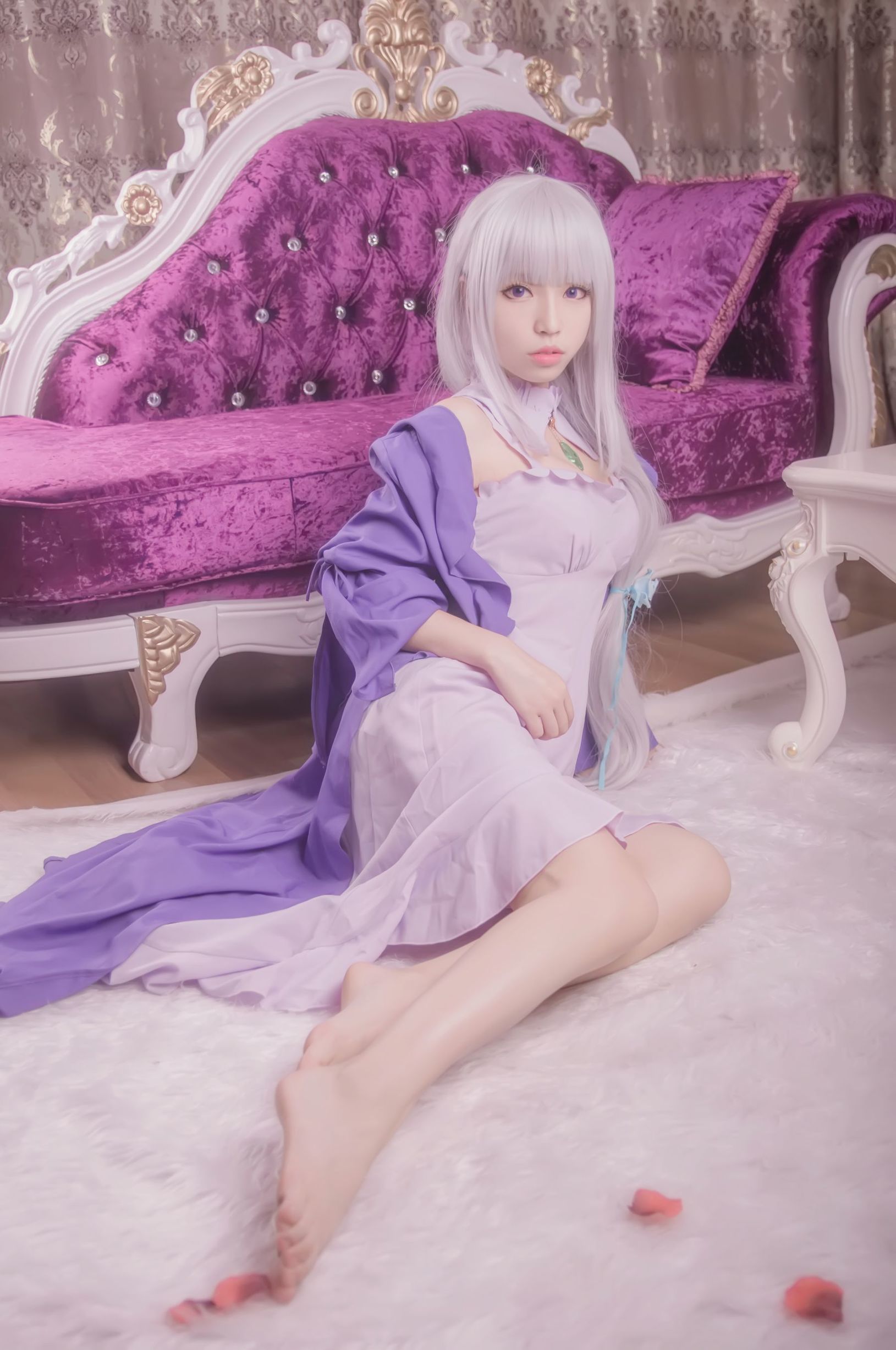 Cosplay寫真] 萌妹白易子教主 - Re:從零開始的異世界生活 艾米莉亞